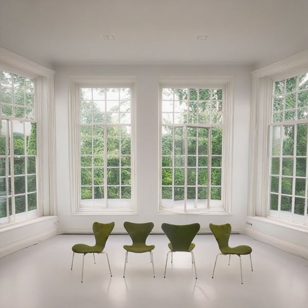 Arne Jacobsen per Fritz Hansen - Four Butterfly model chairs
