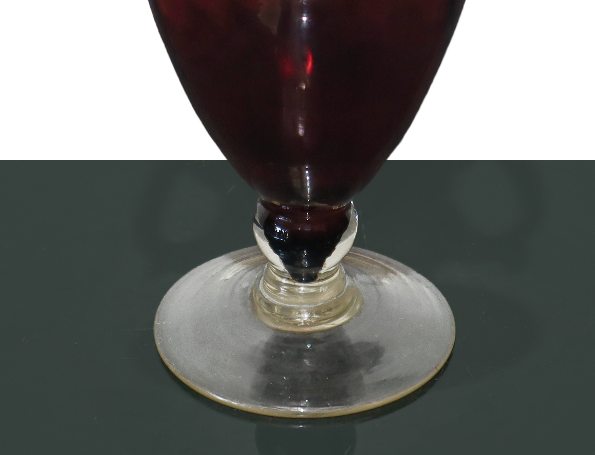 Vaso in Vetro Soffiato di Murano