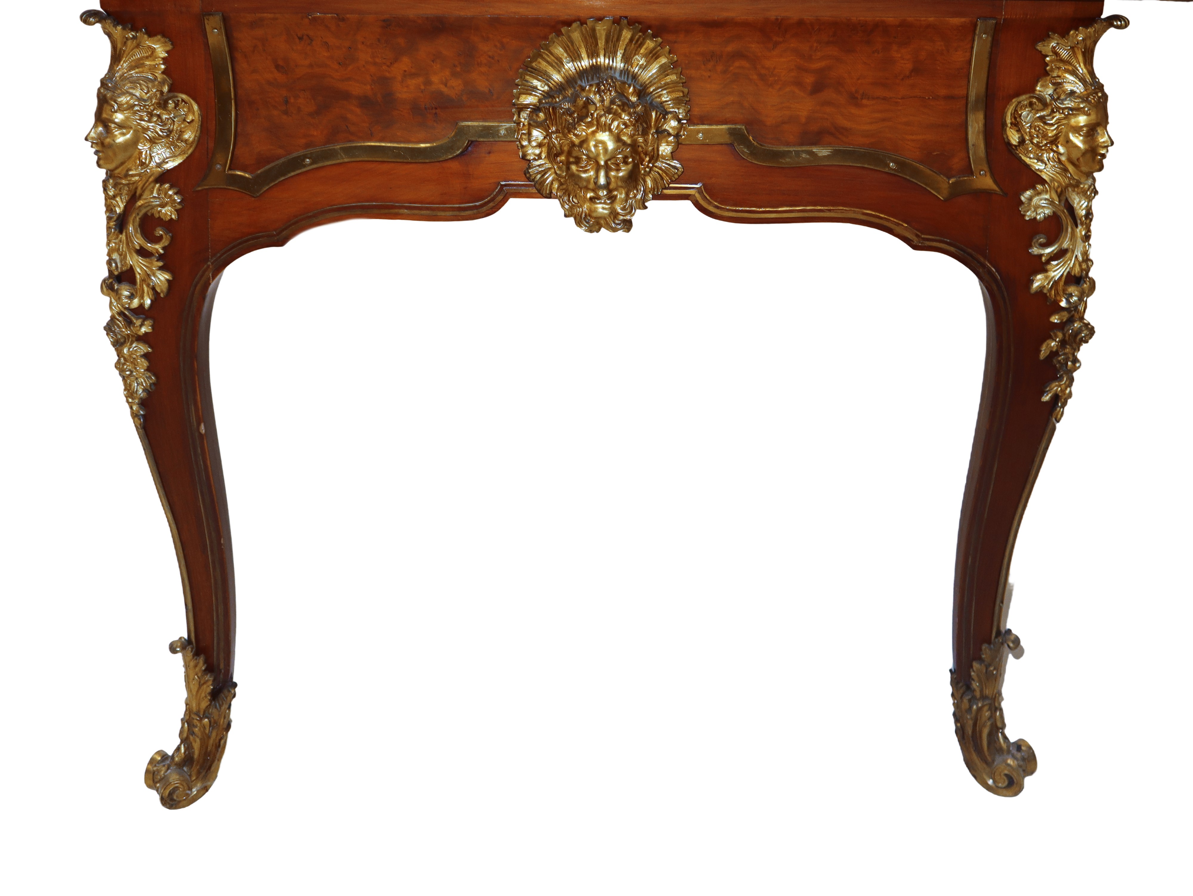 Scrittoio Napoleone III Bureau Plat in Legno di Bois De Rose