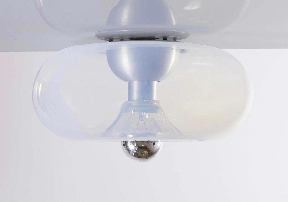 Coppia di Lampade Panta in Vetro di Murano, Giusto Toso per Leucos