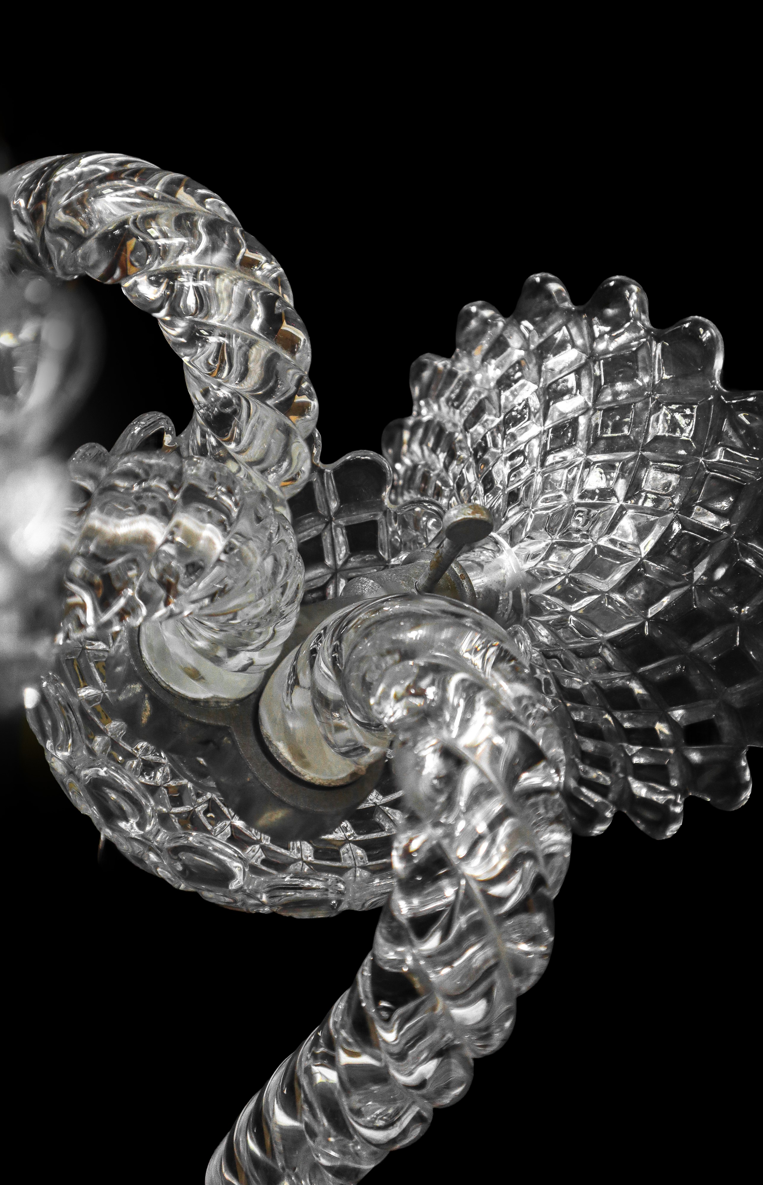 Baccarat France - Coppia di Appliques a Tre Luci