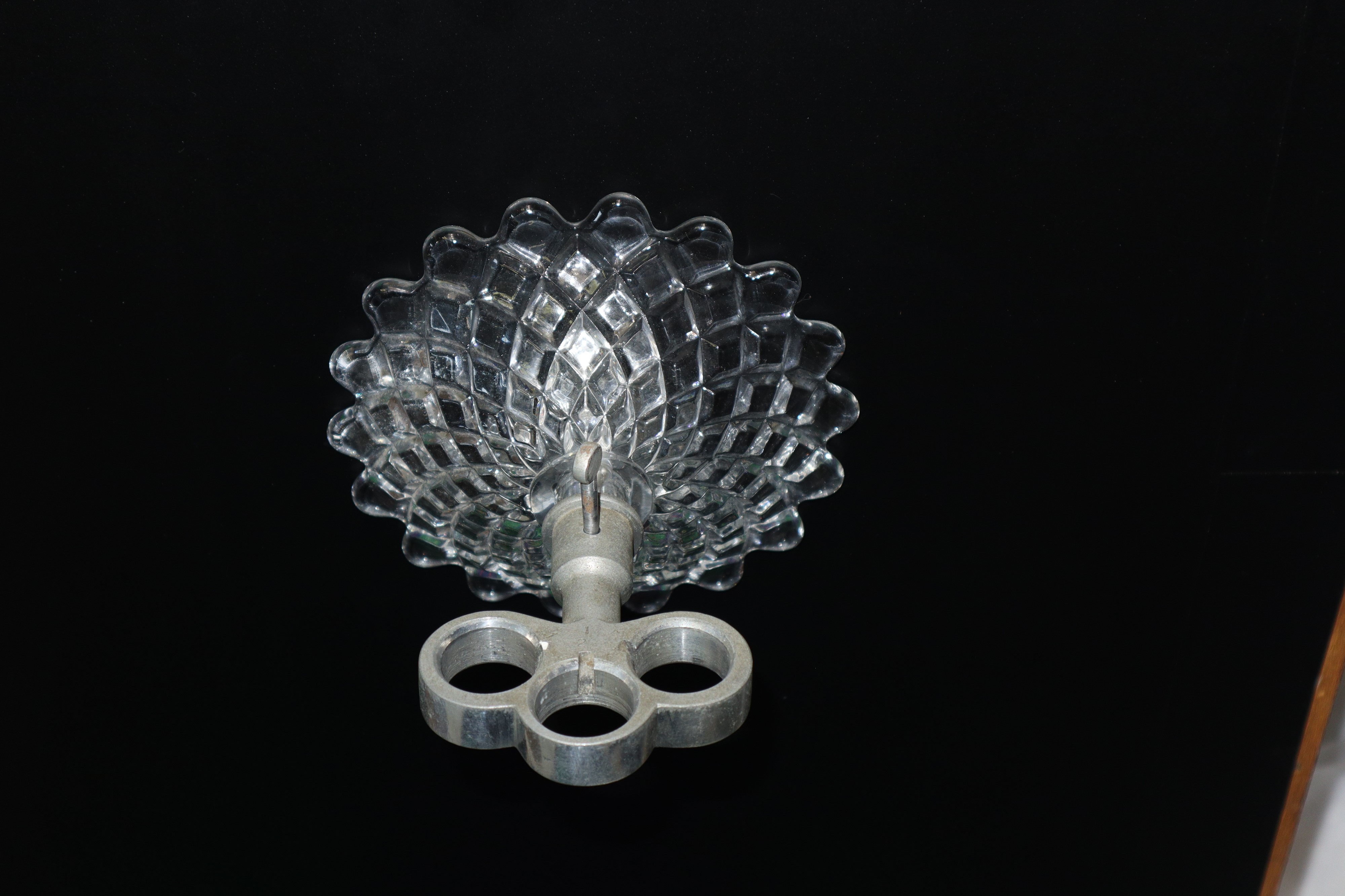 Baccarat France - Coppia di Appliques a Tre Luci
