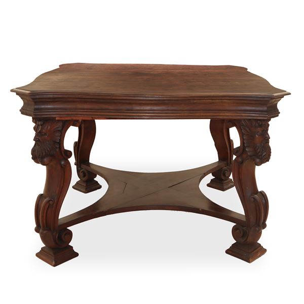 Louis Philippe Walnut Dining Table