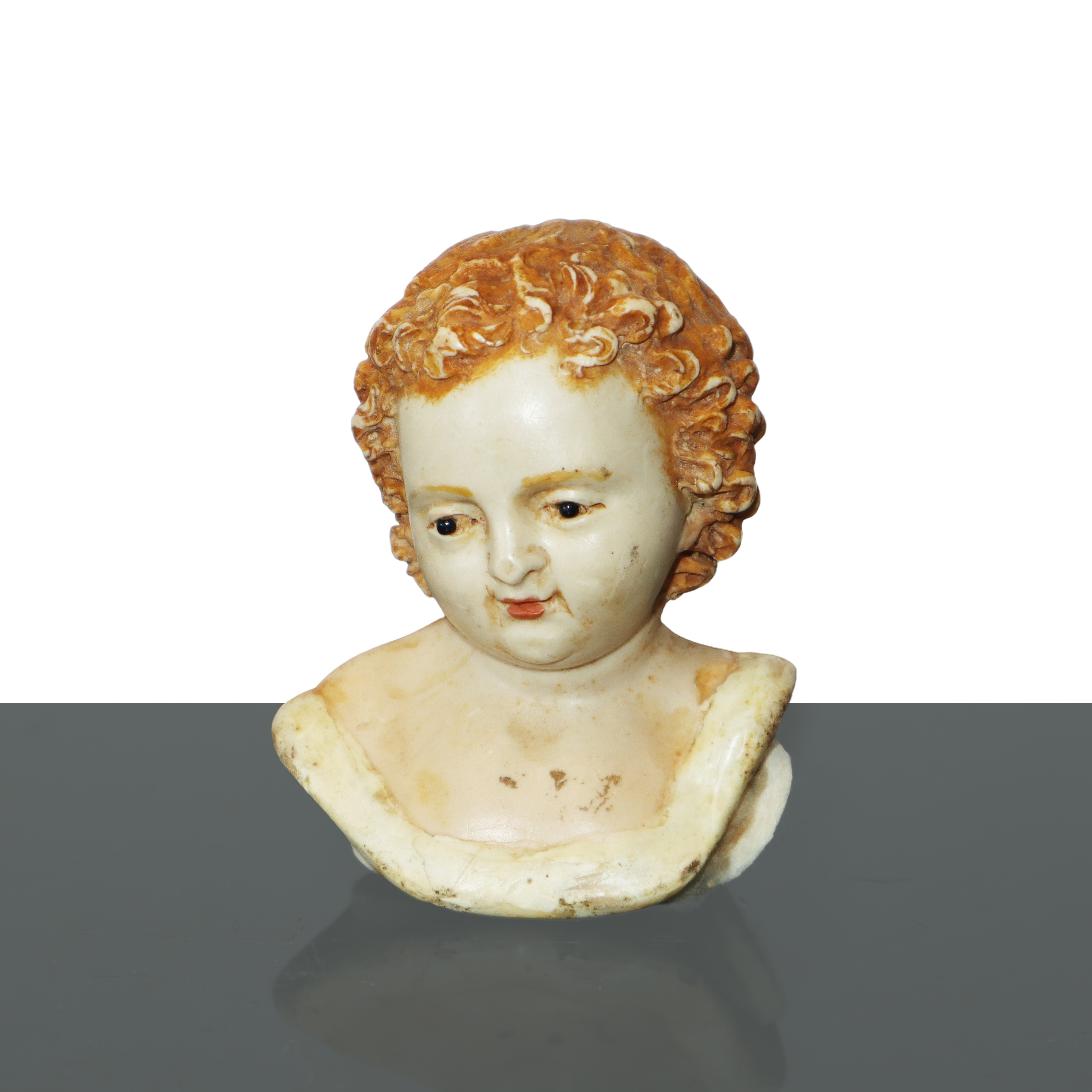 Testina di Bambino in Ceroplastica