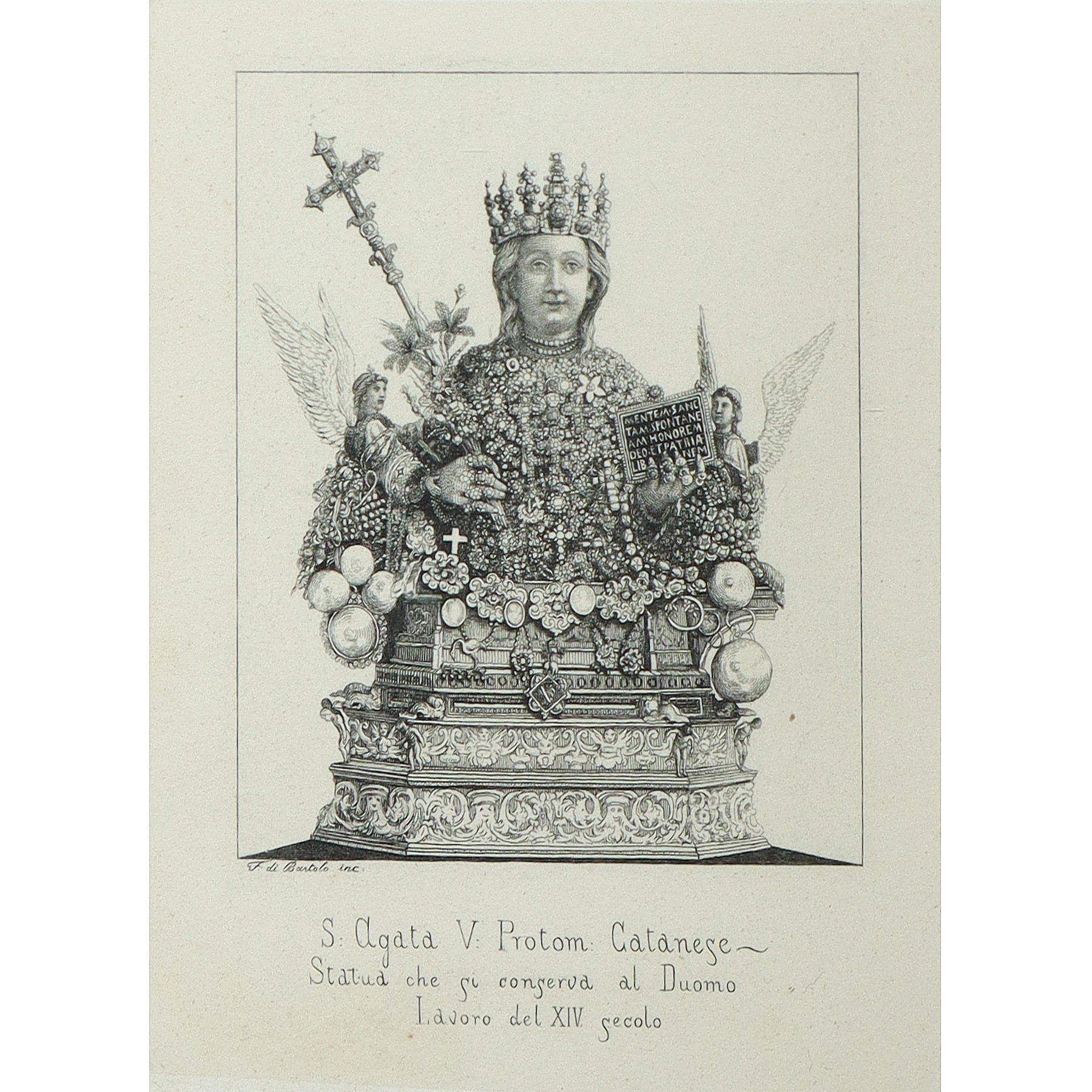 Francesco di Bartolo - Sant'agata