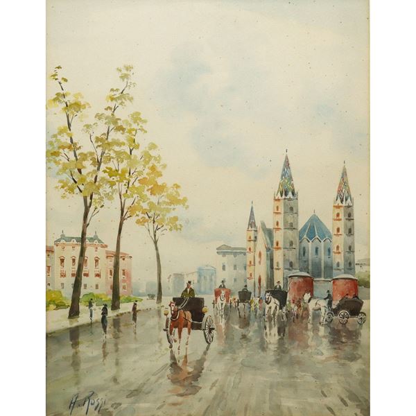 Alberto  Rossi - Berlino Tauentziel Straße