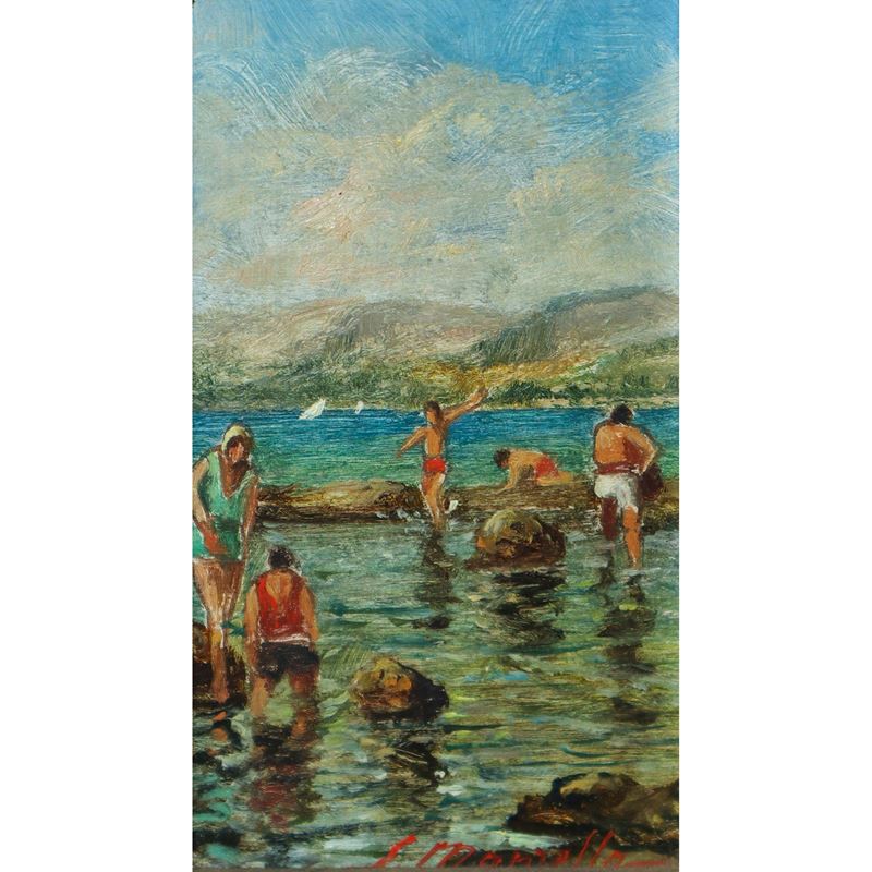 Salvatore Manzella - Bagnanti