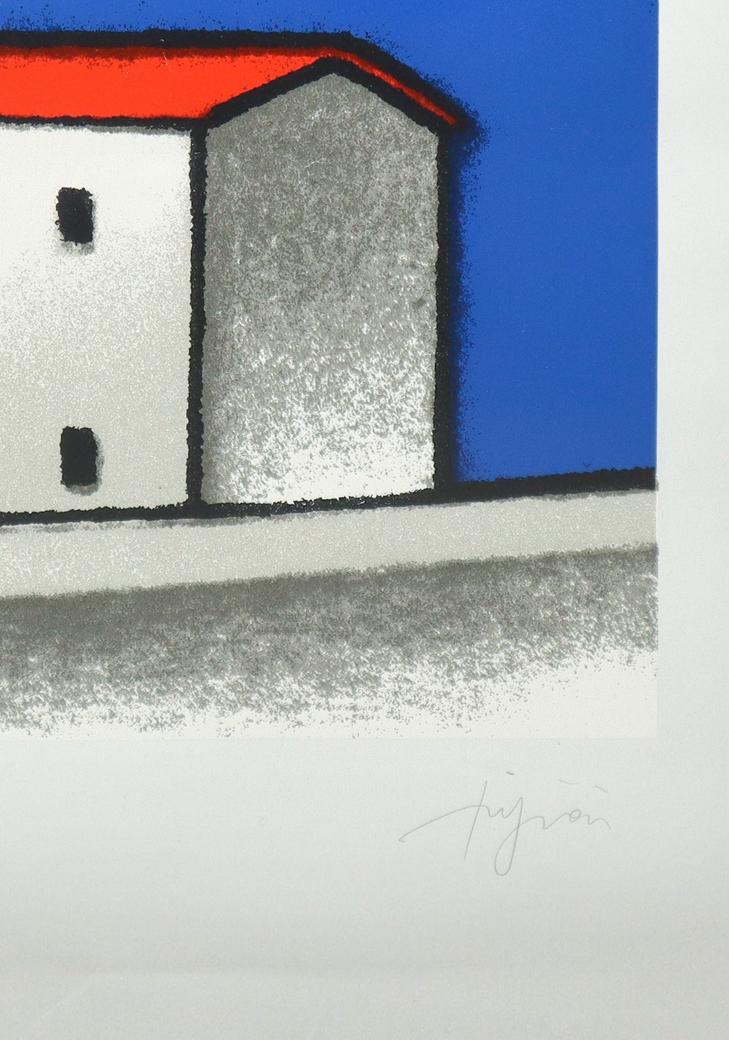Tino Stefanoni - Casa, litografia 57/150