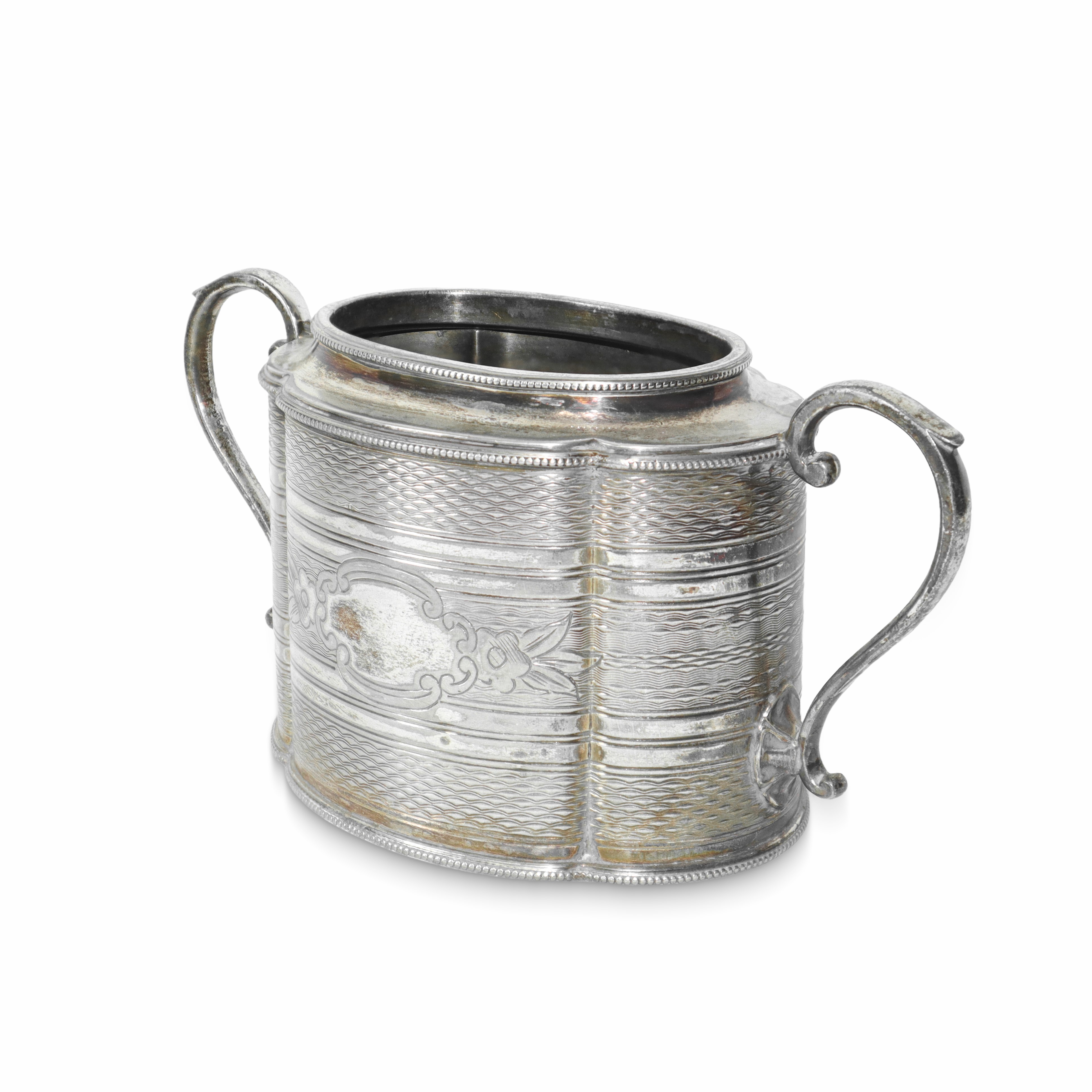 Set da caffè in sheffield con decori floreali