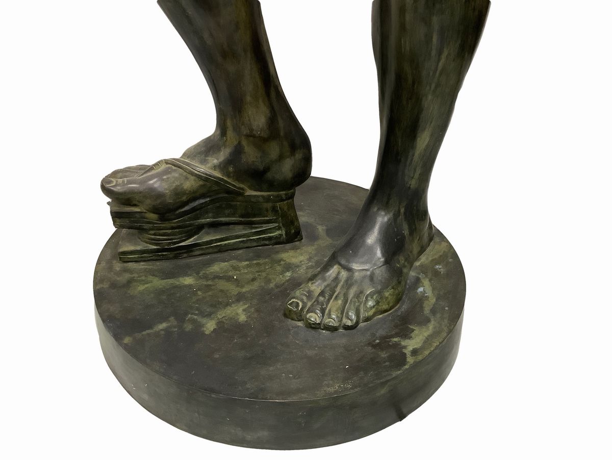 Scultore ignoto, Fauno danzante, scultura in bronzo