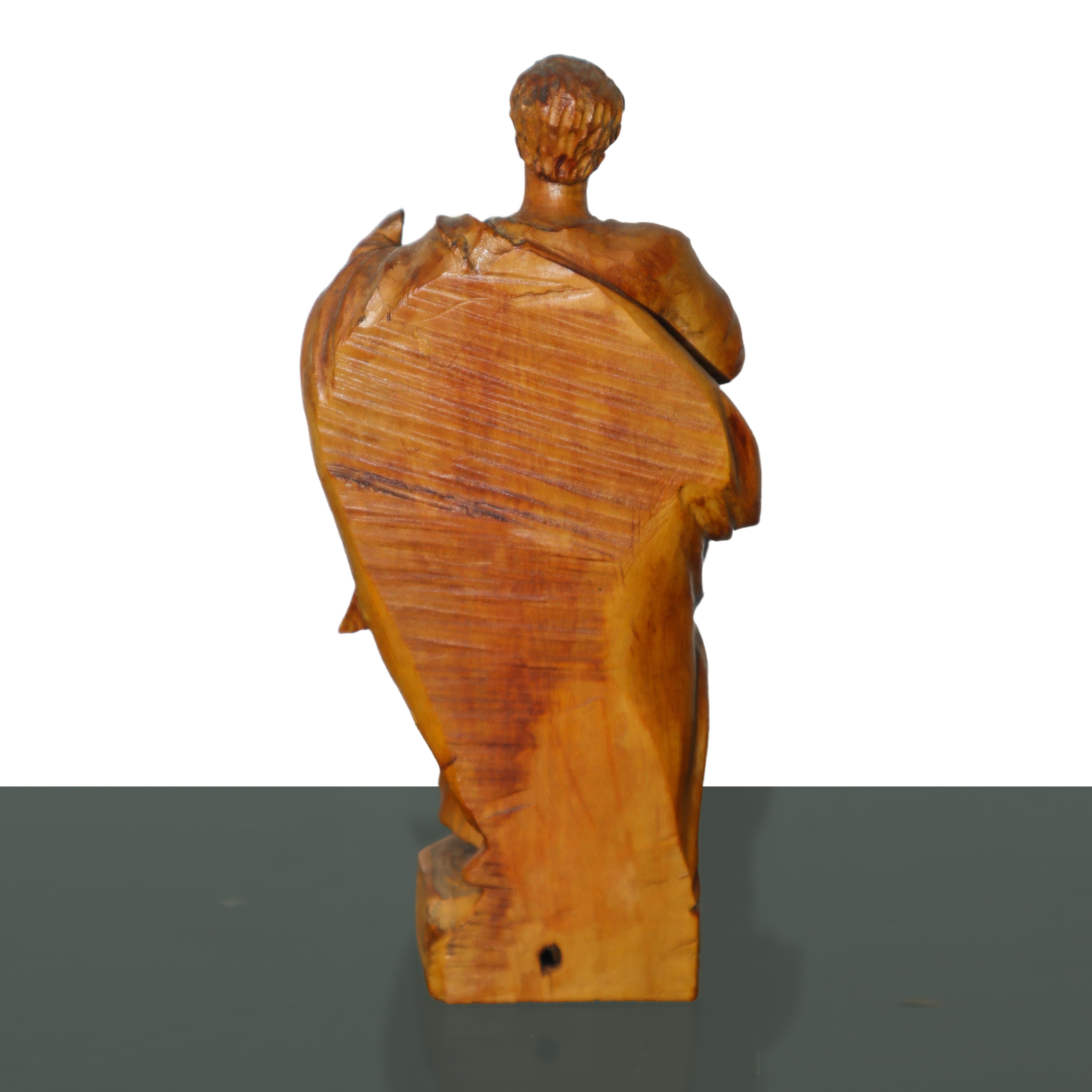 Gruppo di 11 sculture di apostoli in legno d'acero duro