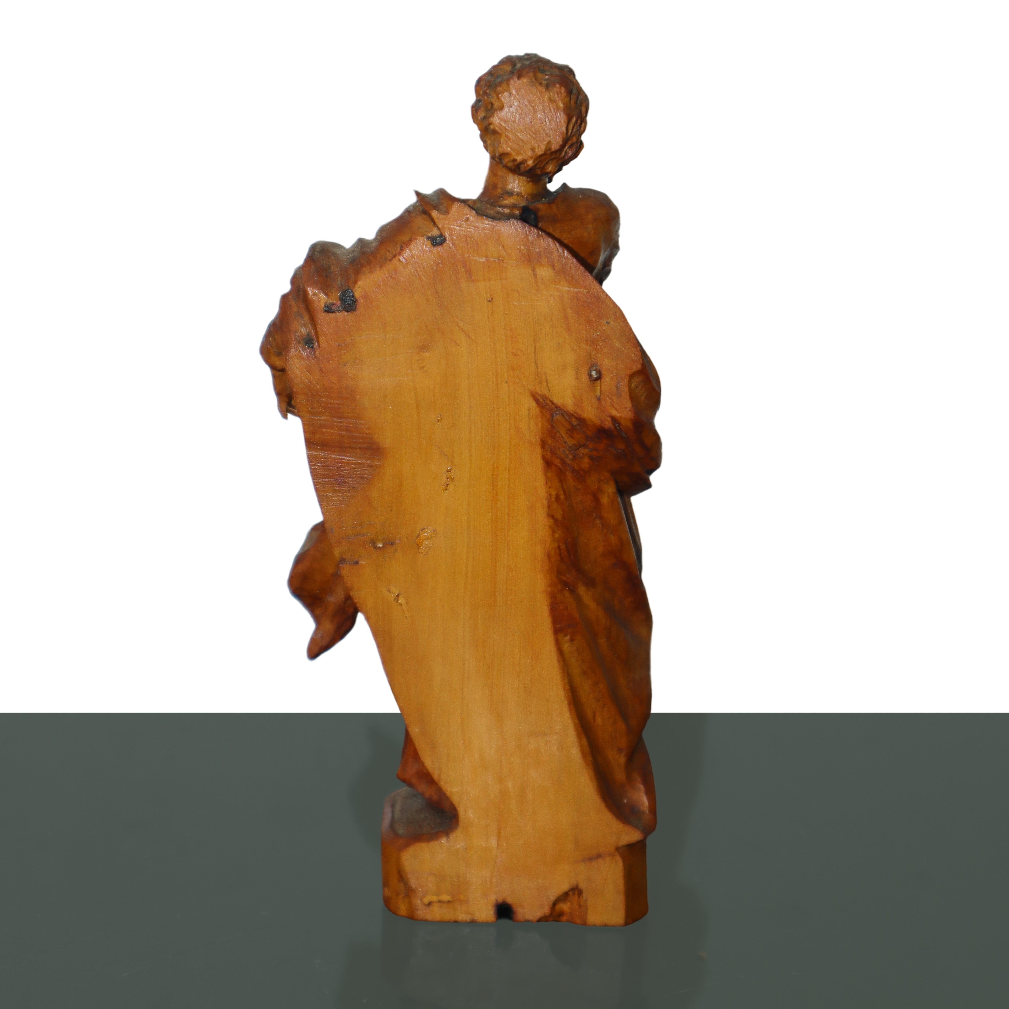 Gruppo di 11 sculture di apostoli in legno d'acero duro