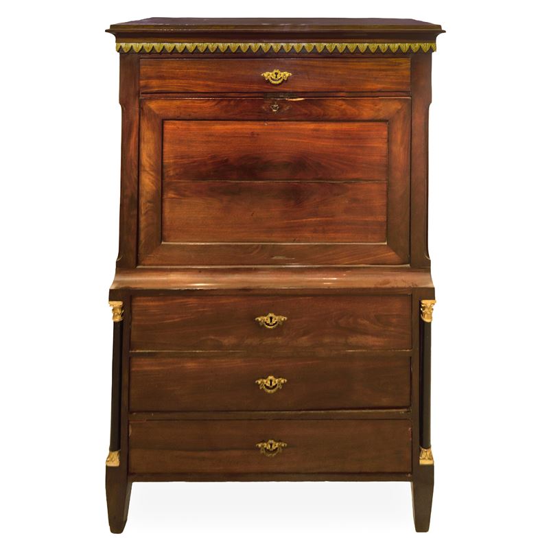 Chiffonier in Legno a Corpo Unico