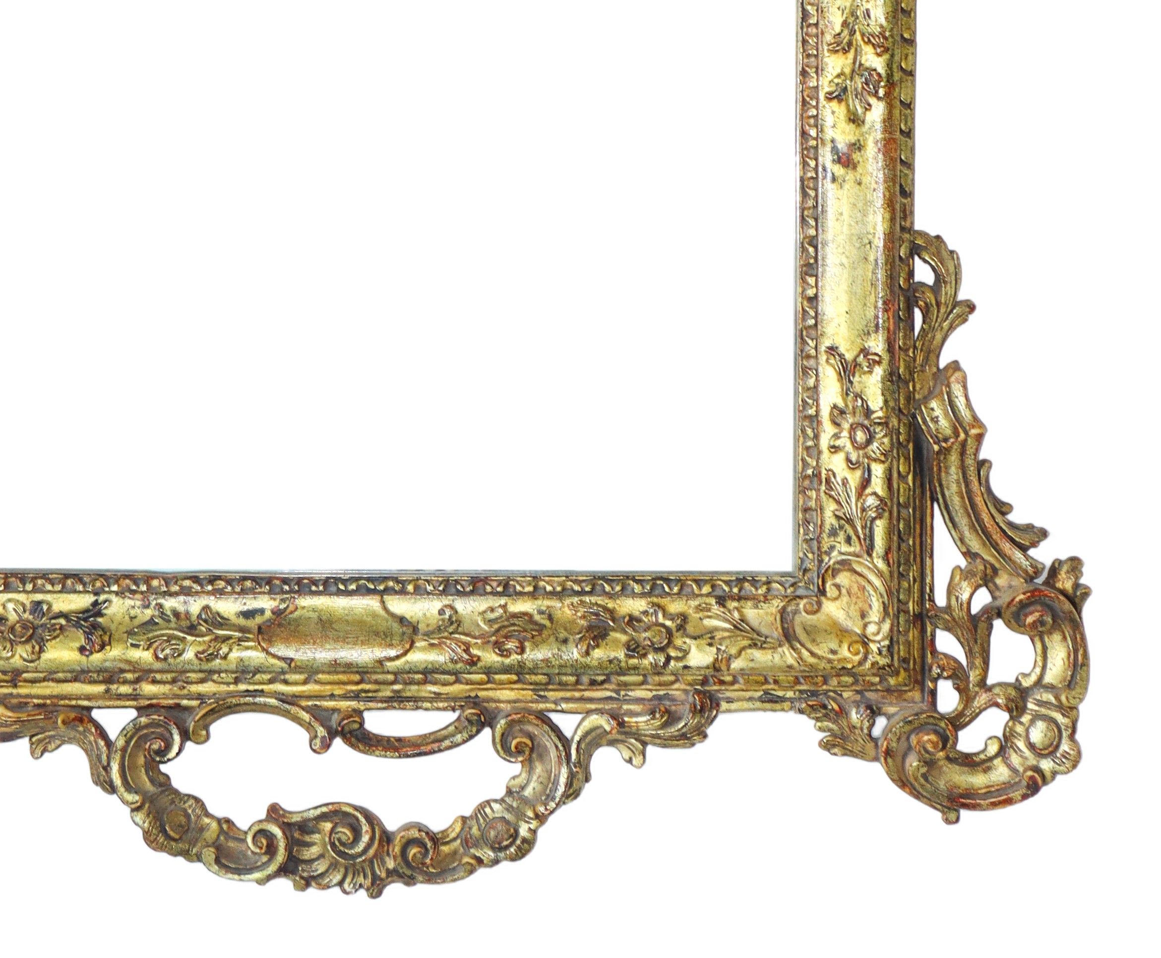 Specchiera in Legno Dorato