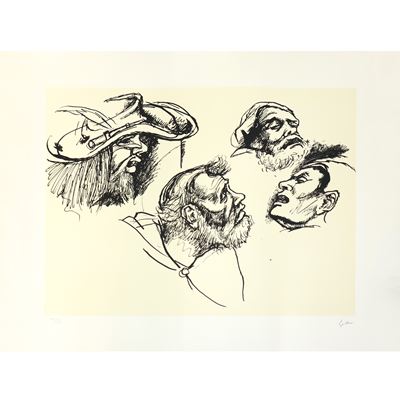 Omaggio a Holbein: Volti