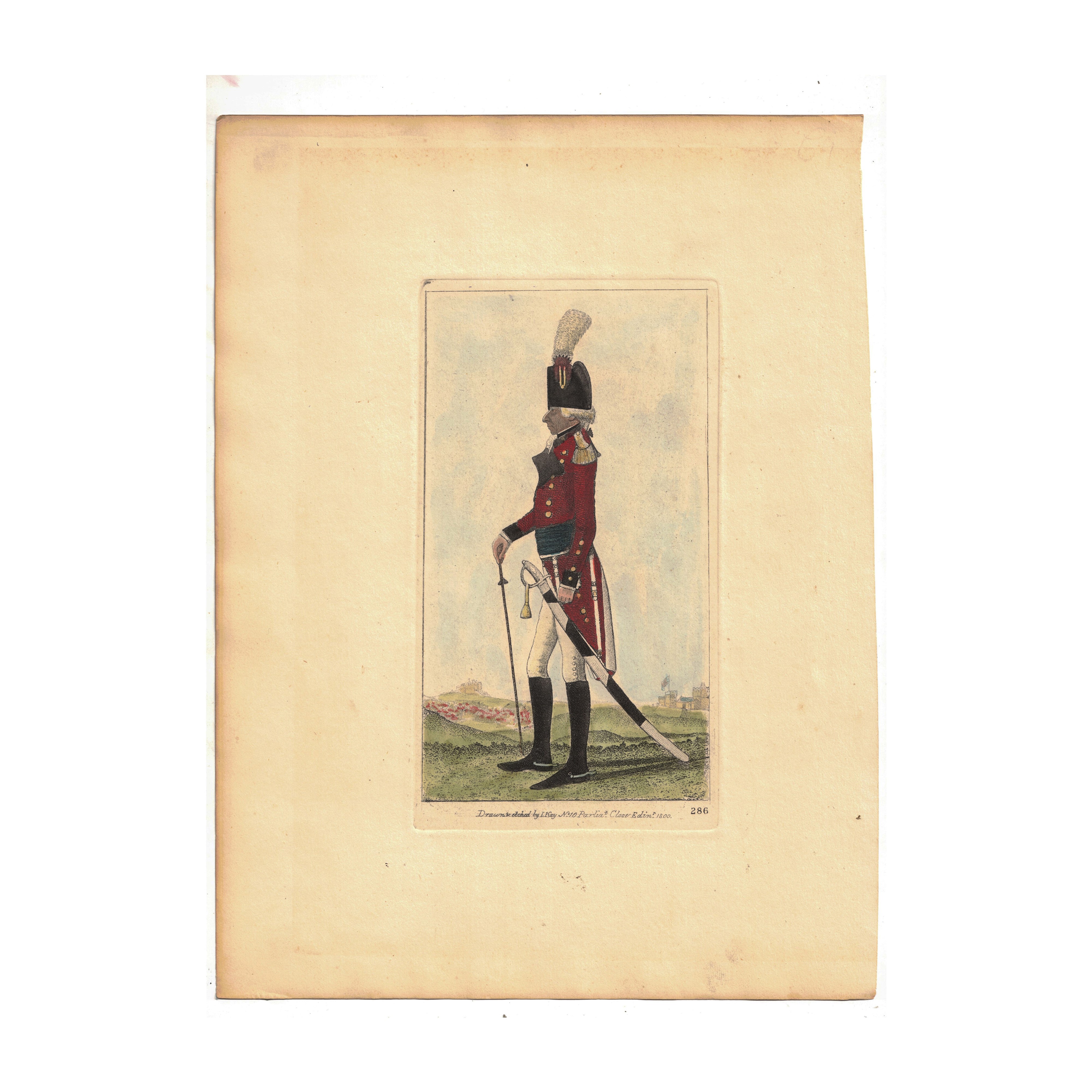 Coppia di stampe umoristiche