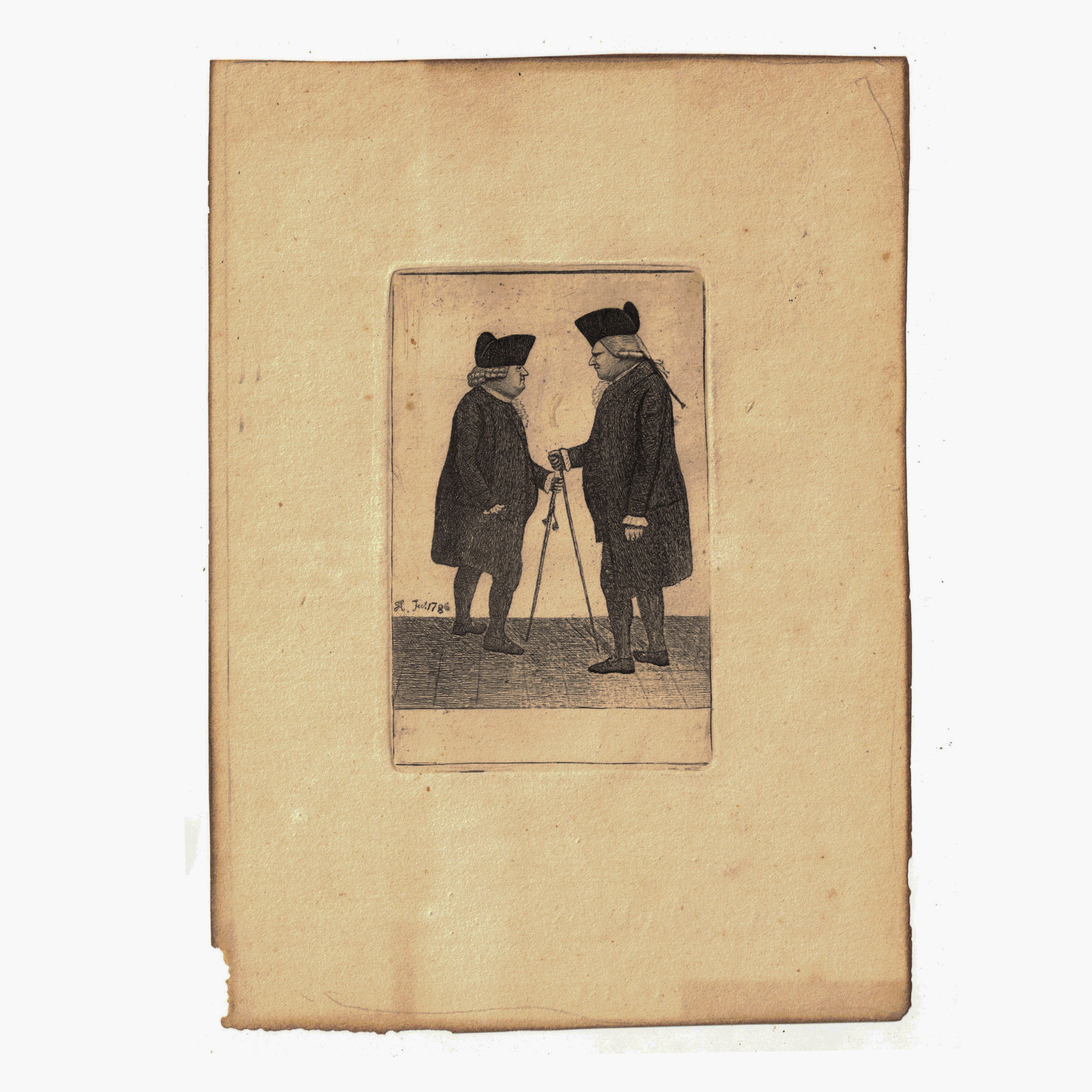 Tre stampe umoristiche