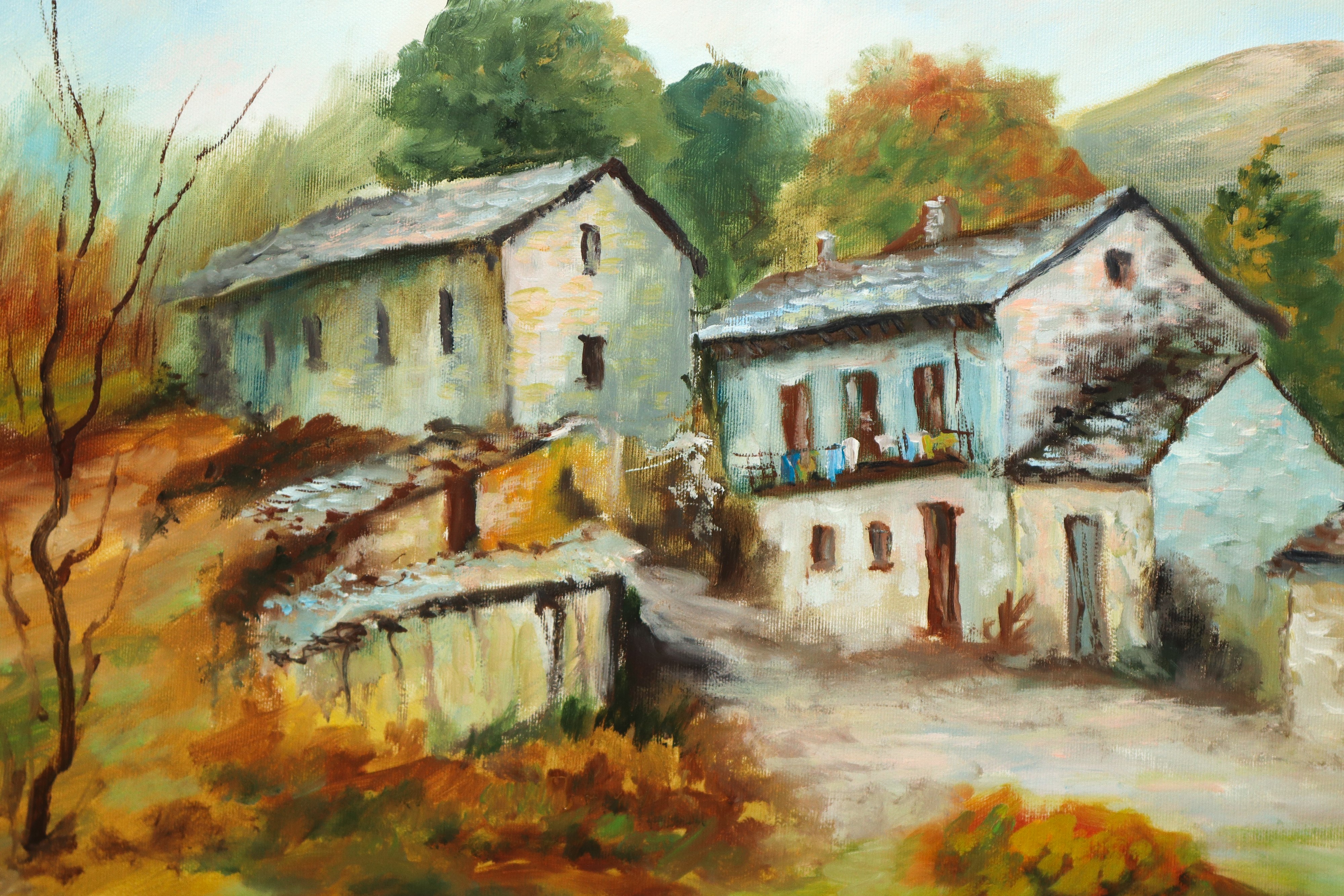 Paesaggio con Case
