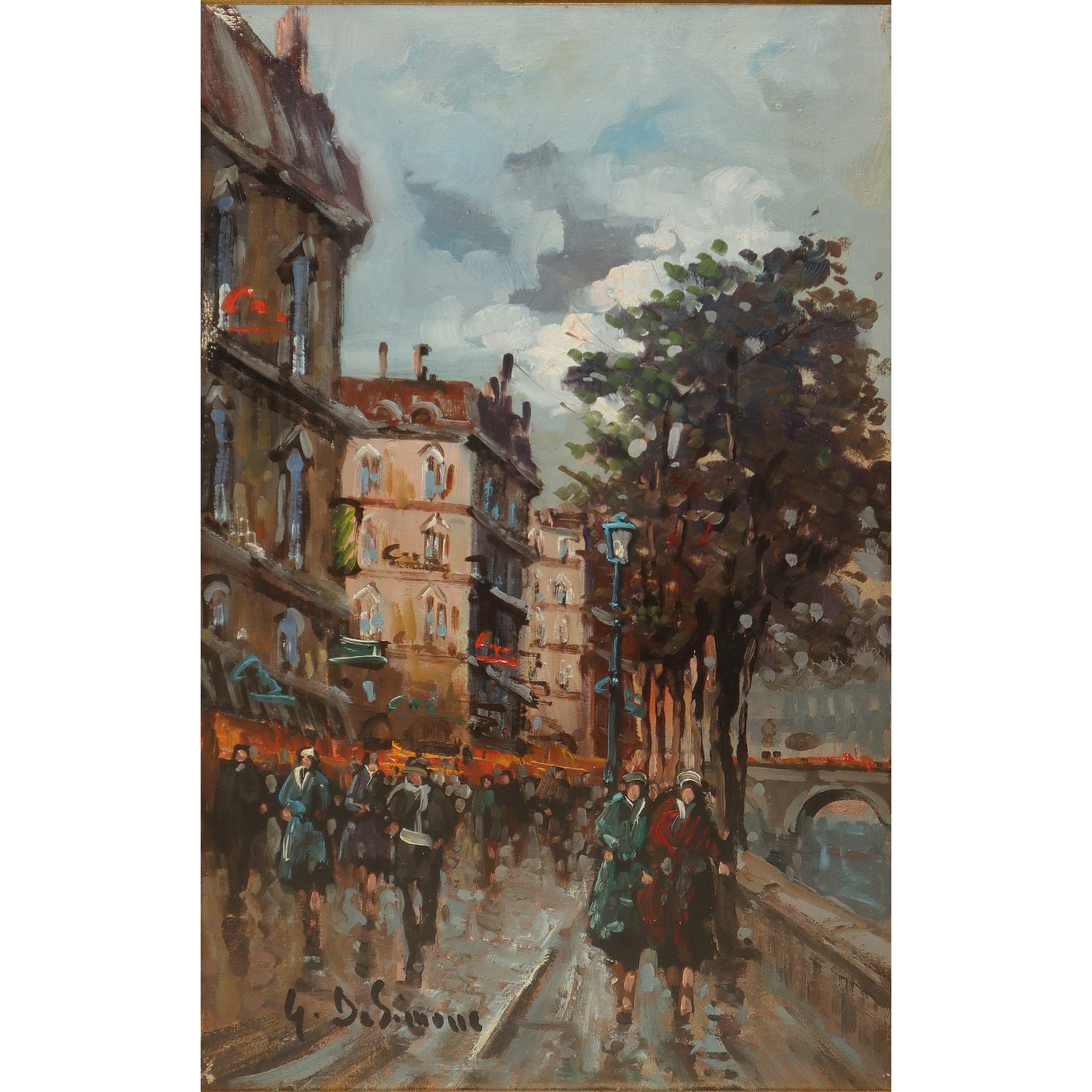Strada con passanti Lungarno