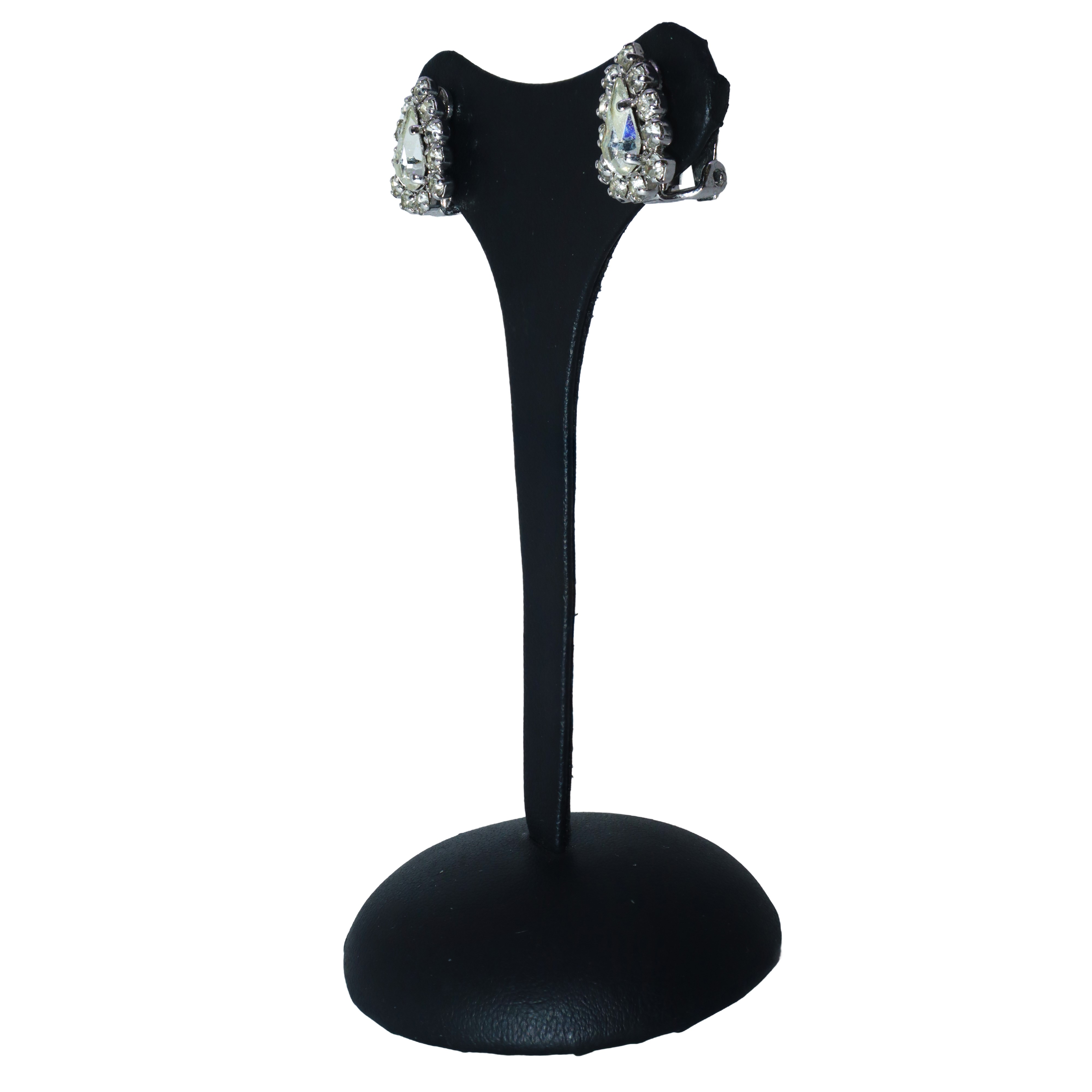 Orecchini a clip con strass