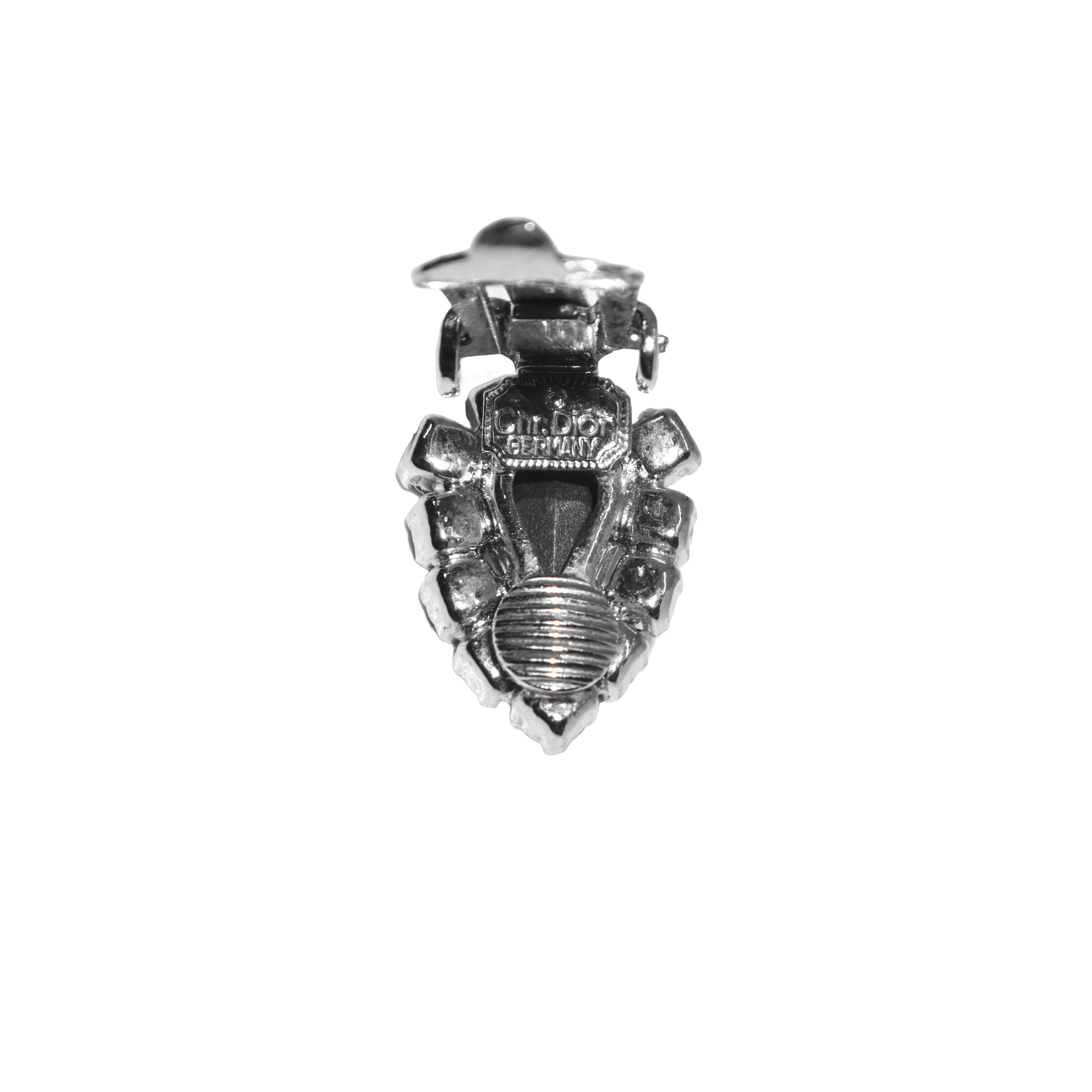 Orecchini a clip con strass