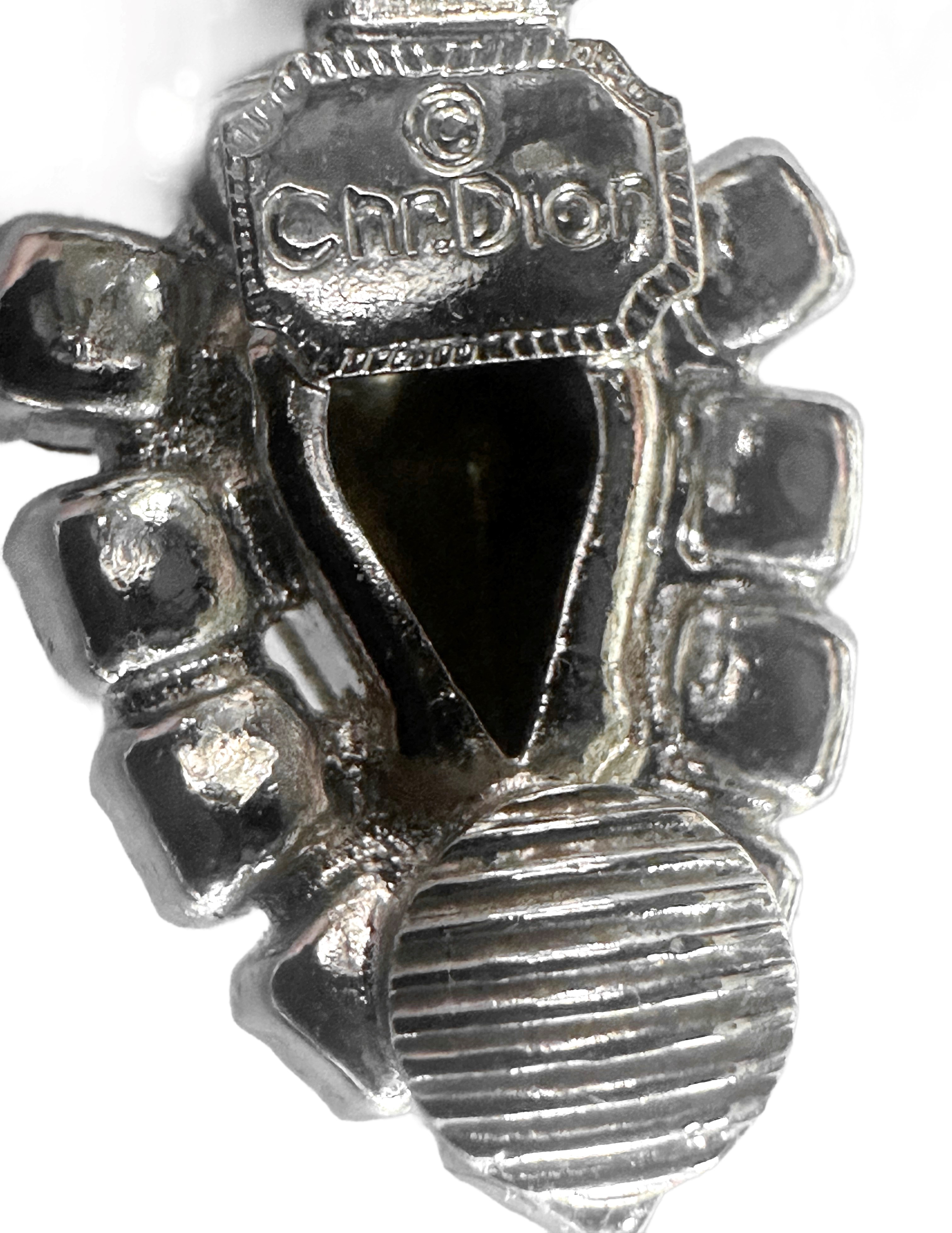 Orecchini a clip con strass