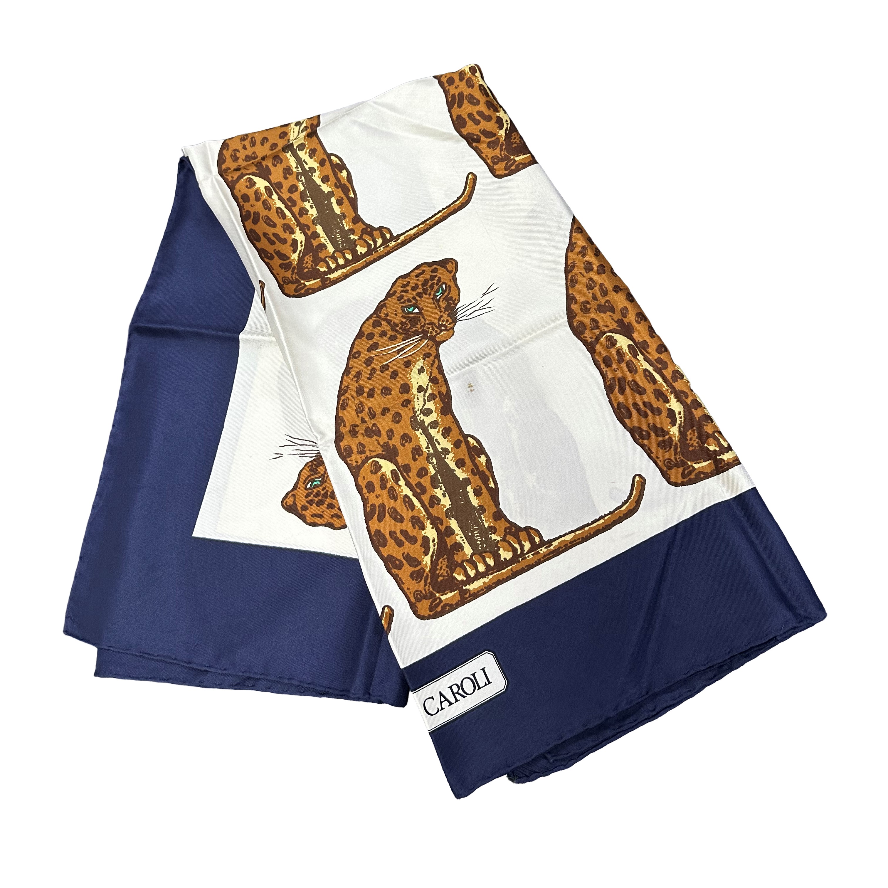 Coppia di foulard in seta