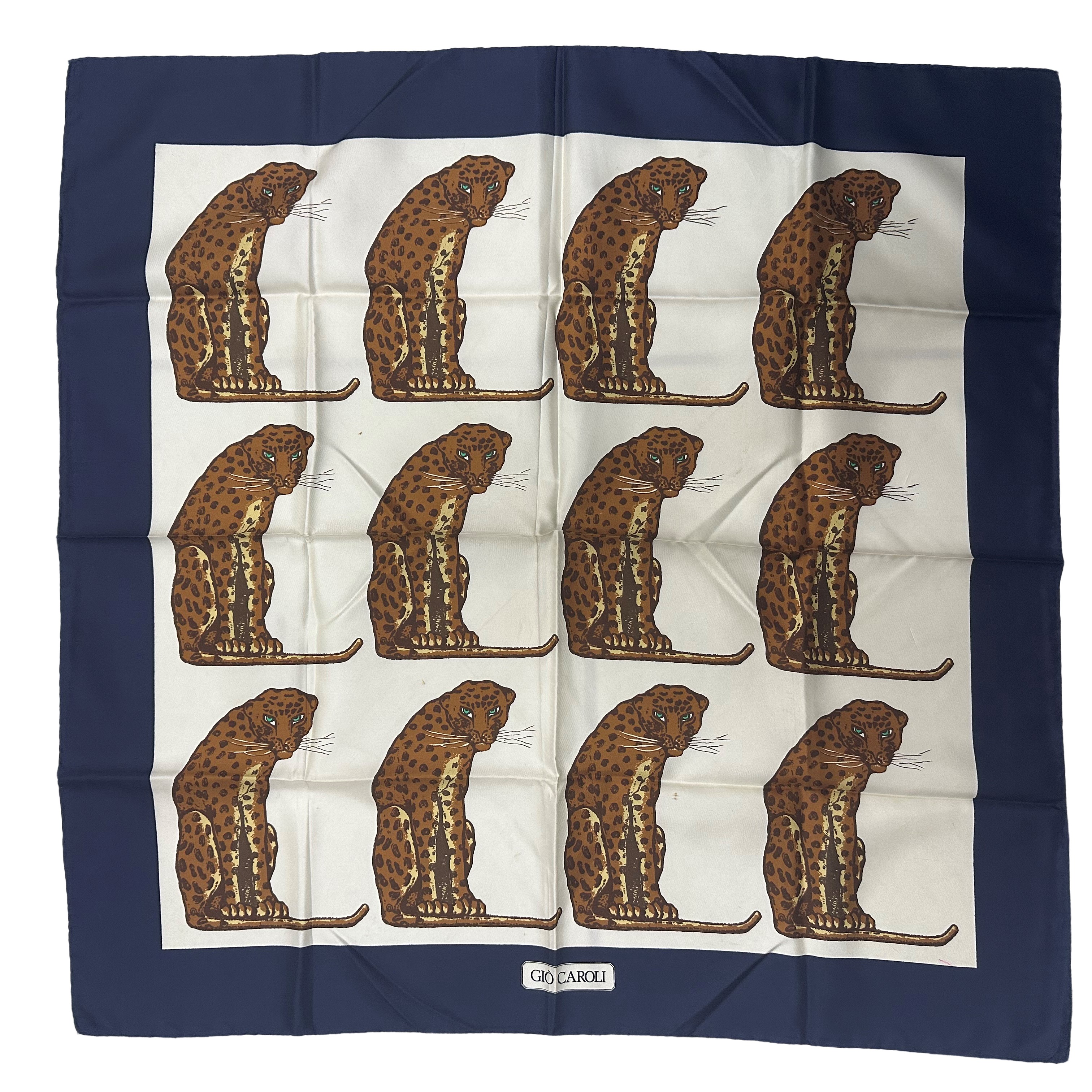 Coppia di foulard in seta