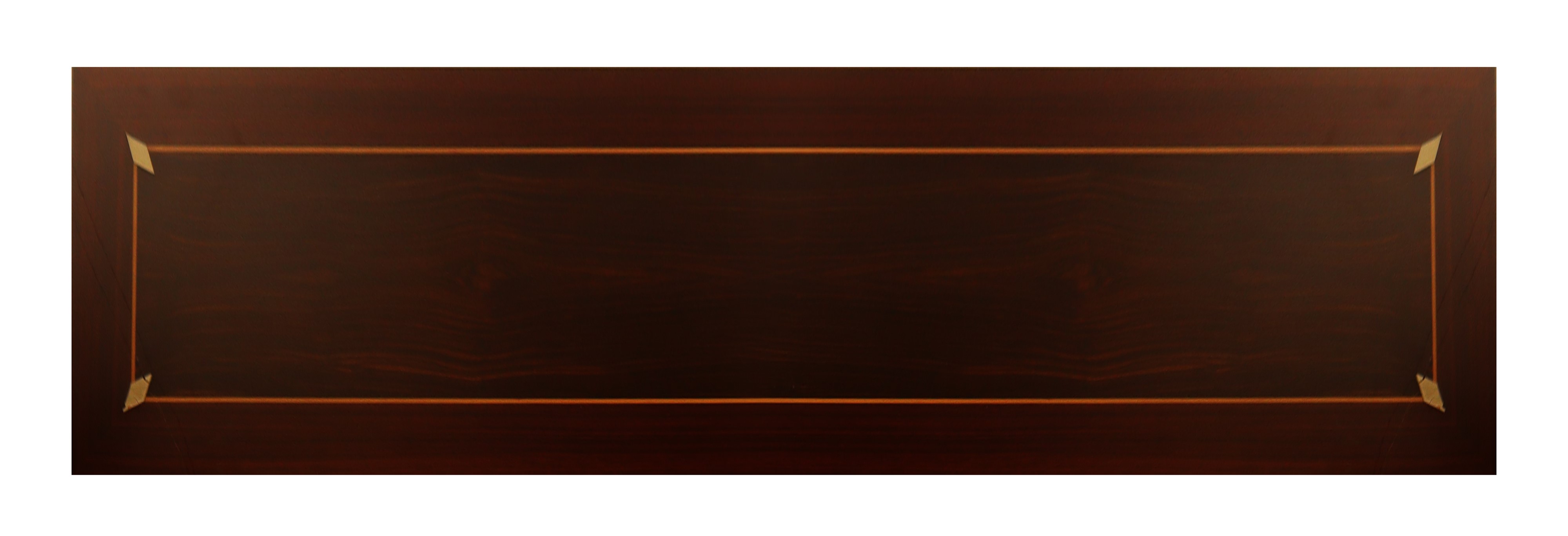 Sideboard in ottone e legno laccato