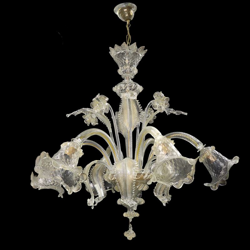 Lampadario in Vetro di Murano
