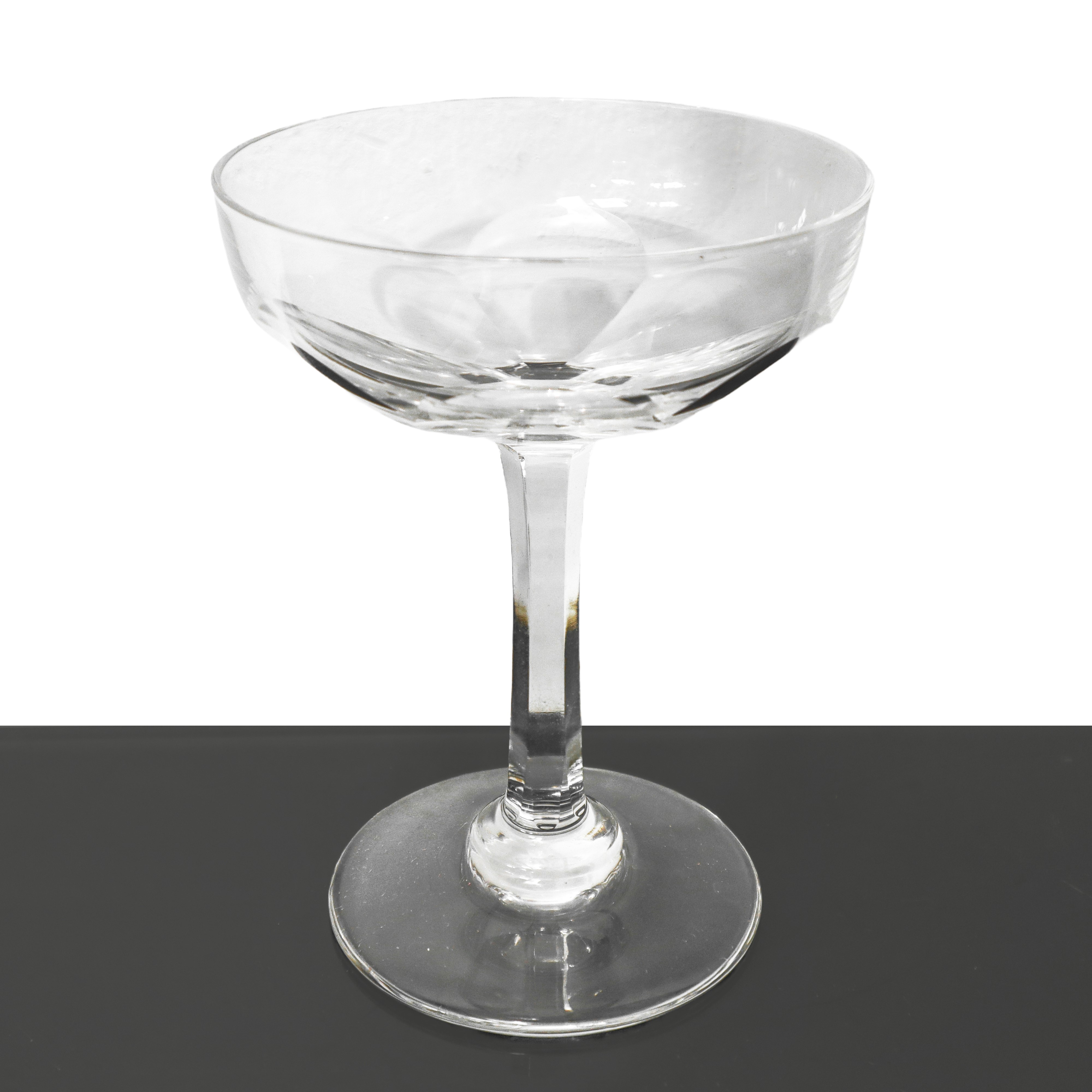 Completo Servizio di bicchieri in cristallo Saint Louis da 12 modello "Bristol"