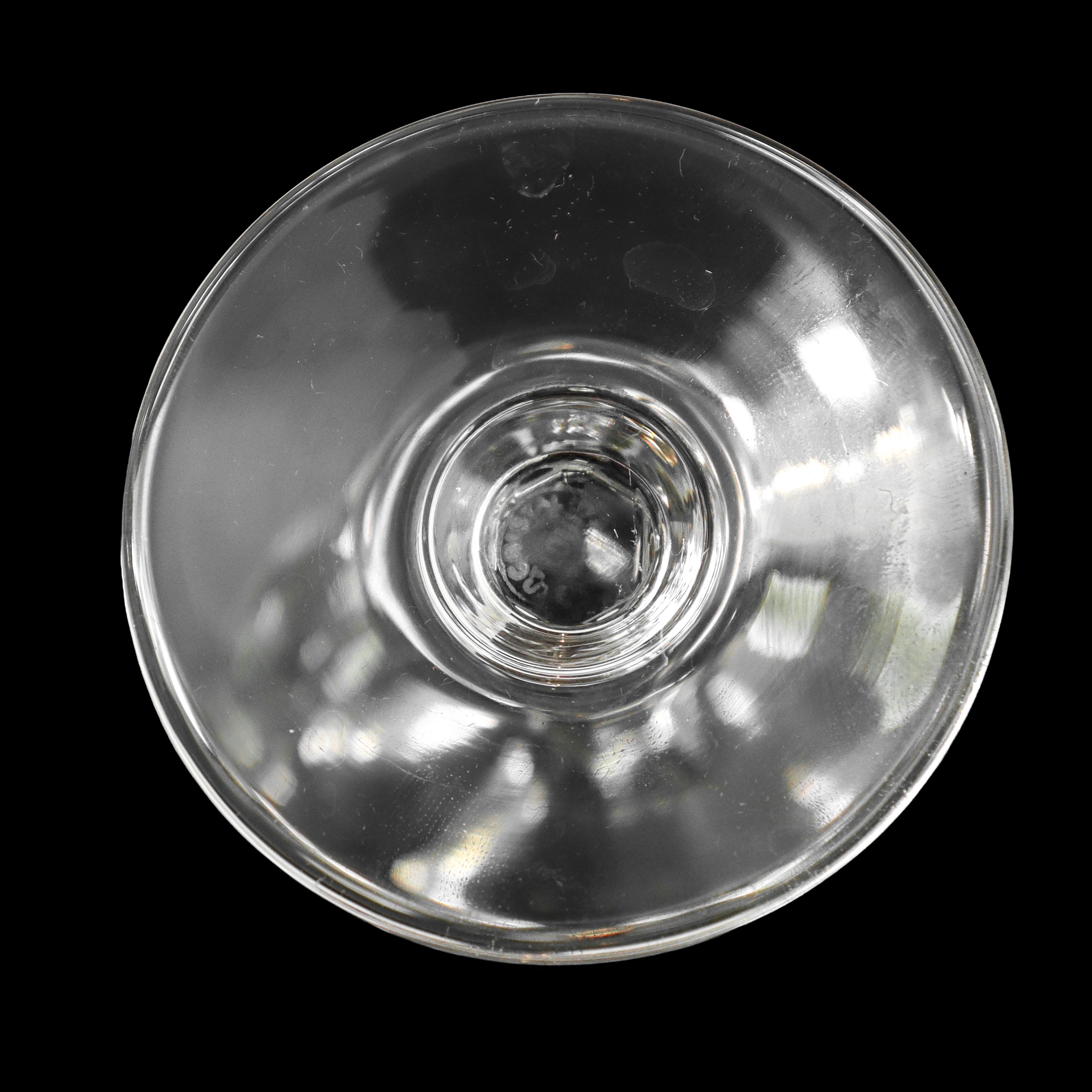 Completo Servizio di bicchieri in cristallo Saint Louis da 12 modello "Bristol"