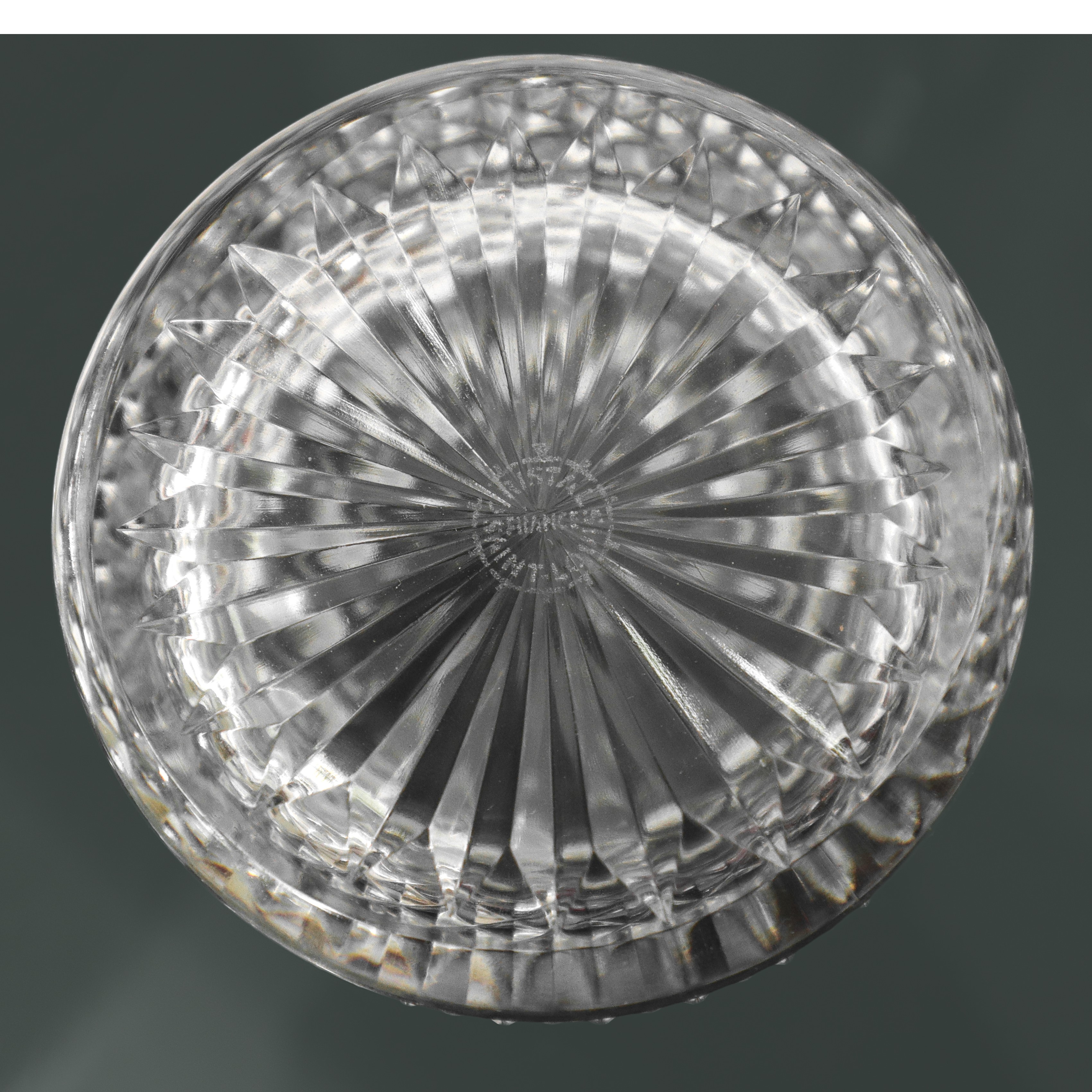 Servizio da cocktail in cristallo Saint Louis modello Tommy per 6 persone