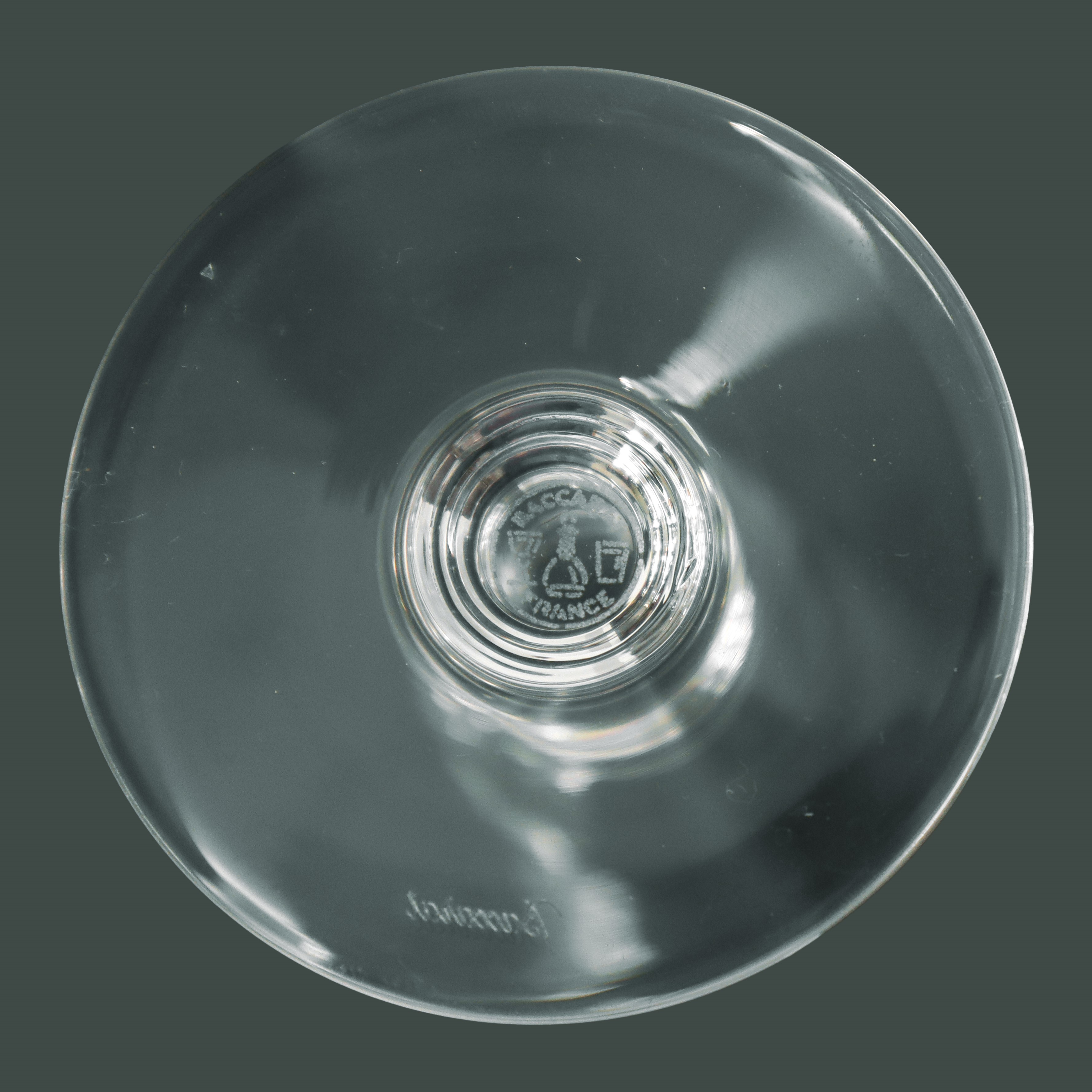 Servizio di bicchieri in cristallo Baccarat da 12 mod. ”Vence”