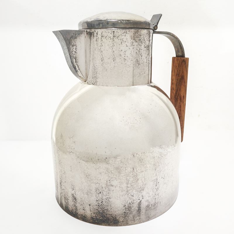 Caraffa Termica in Sheffield con Manico in Legno