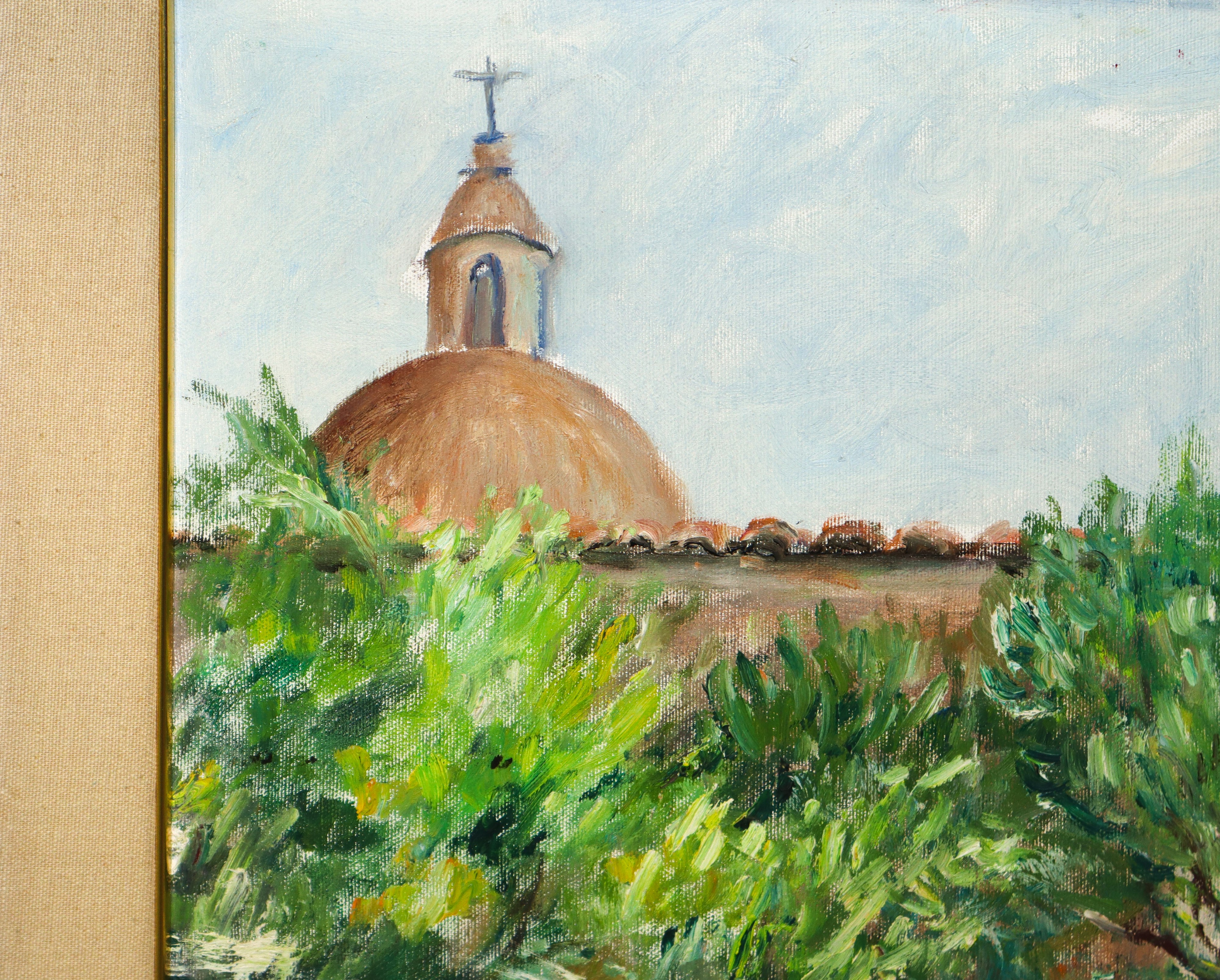 Paesaggio con alberi