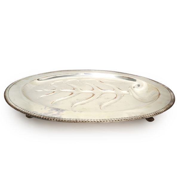 Sheffield Chippendale Roast Tray