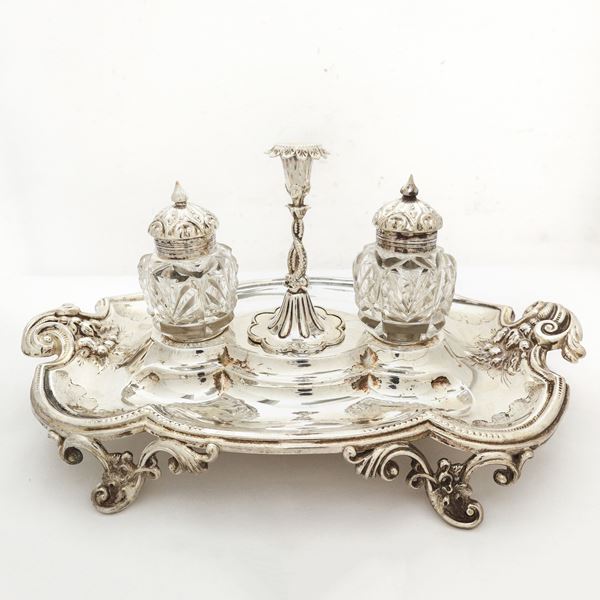 Sheffield Desk Inkwell