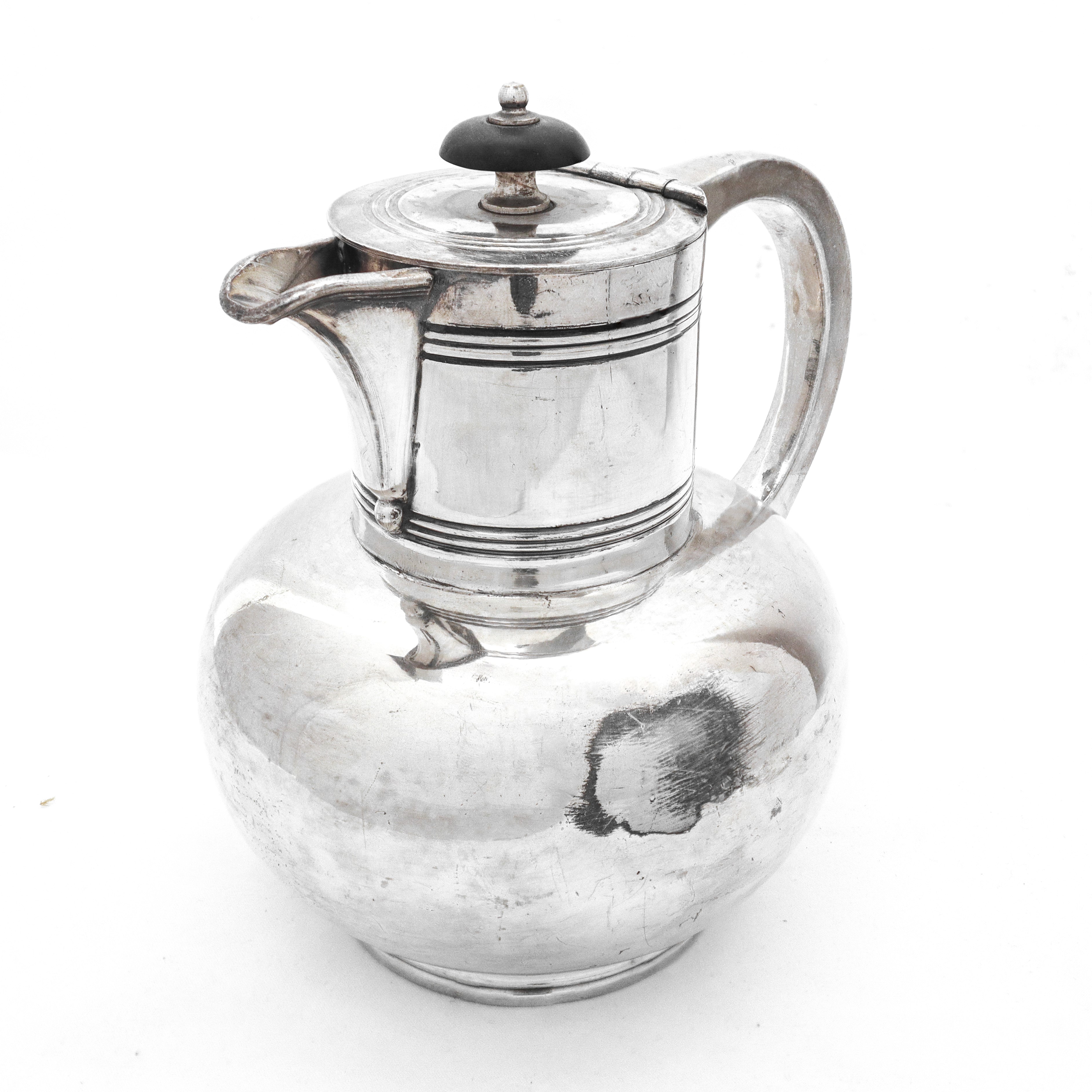 Teiera brocca in sheffield