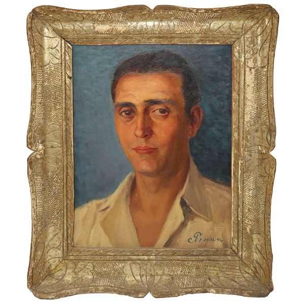 Portrait of a Man, in a tray frame