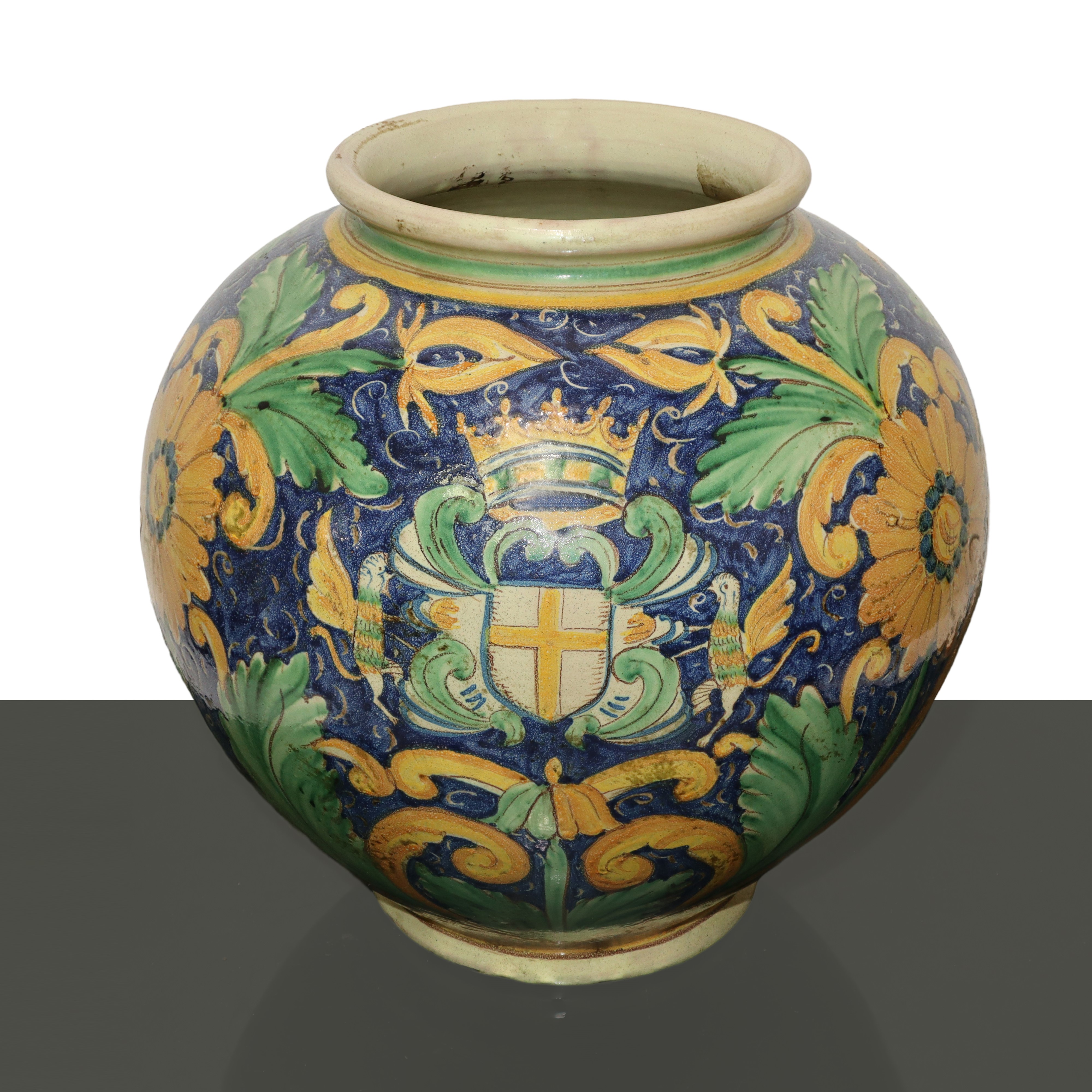 Boccia in ceramica di Caltagirone