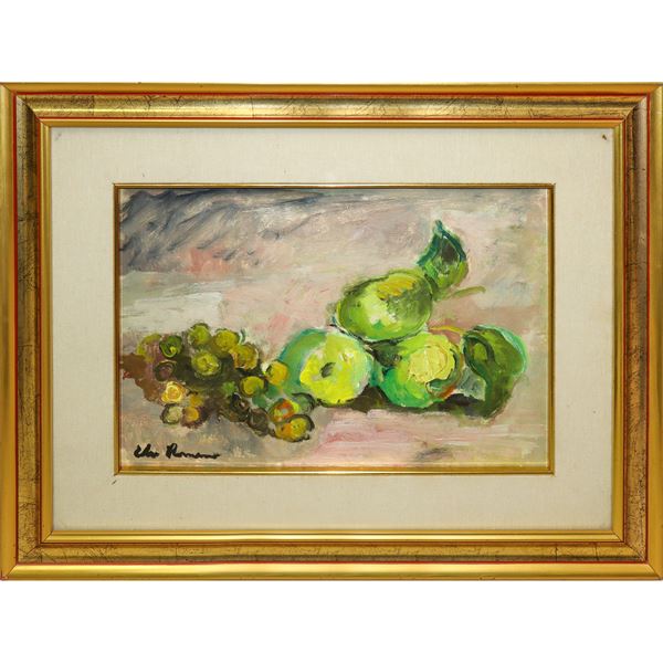 Elio Romano - Pears and grapes