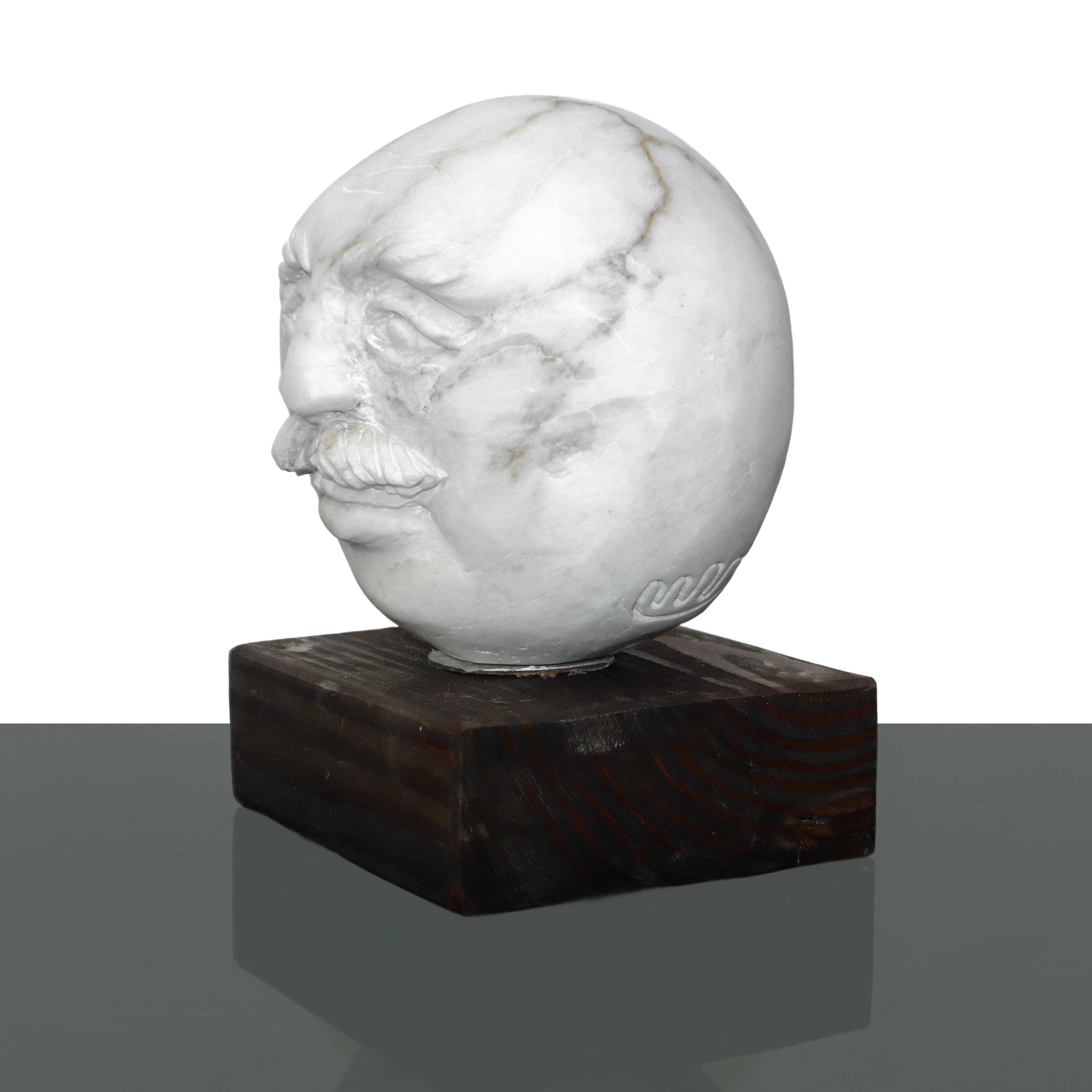 Volto maschile , Sole-Luna