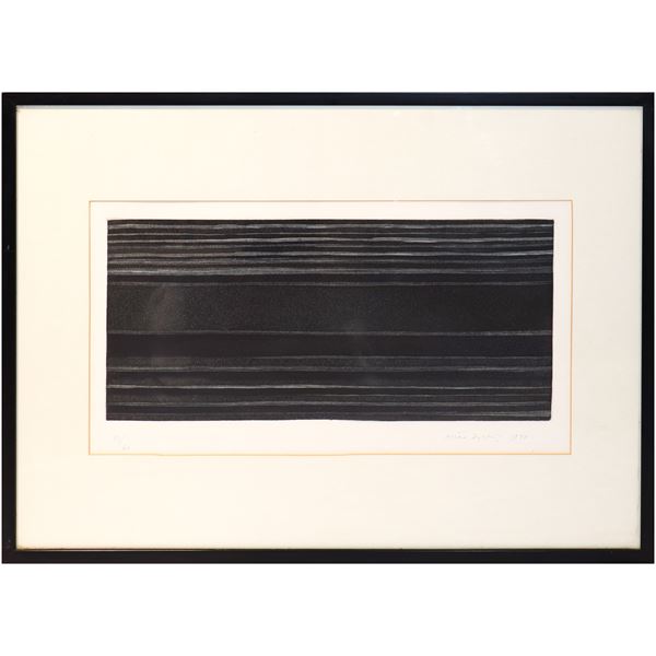 Piero Dorazio - Screen printing etching aquatint