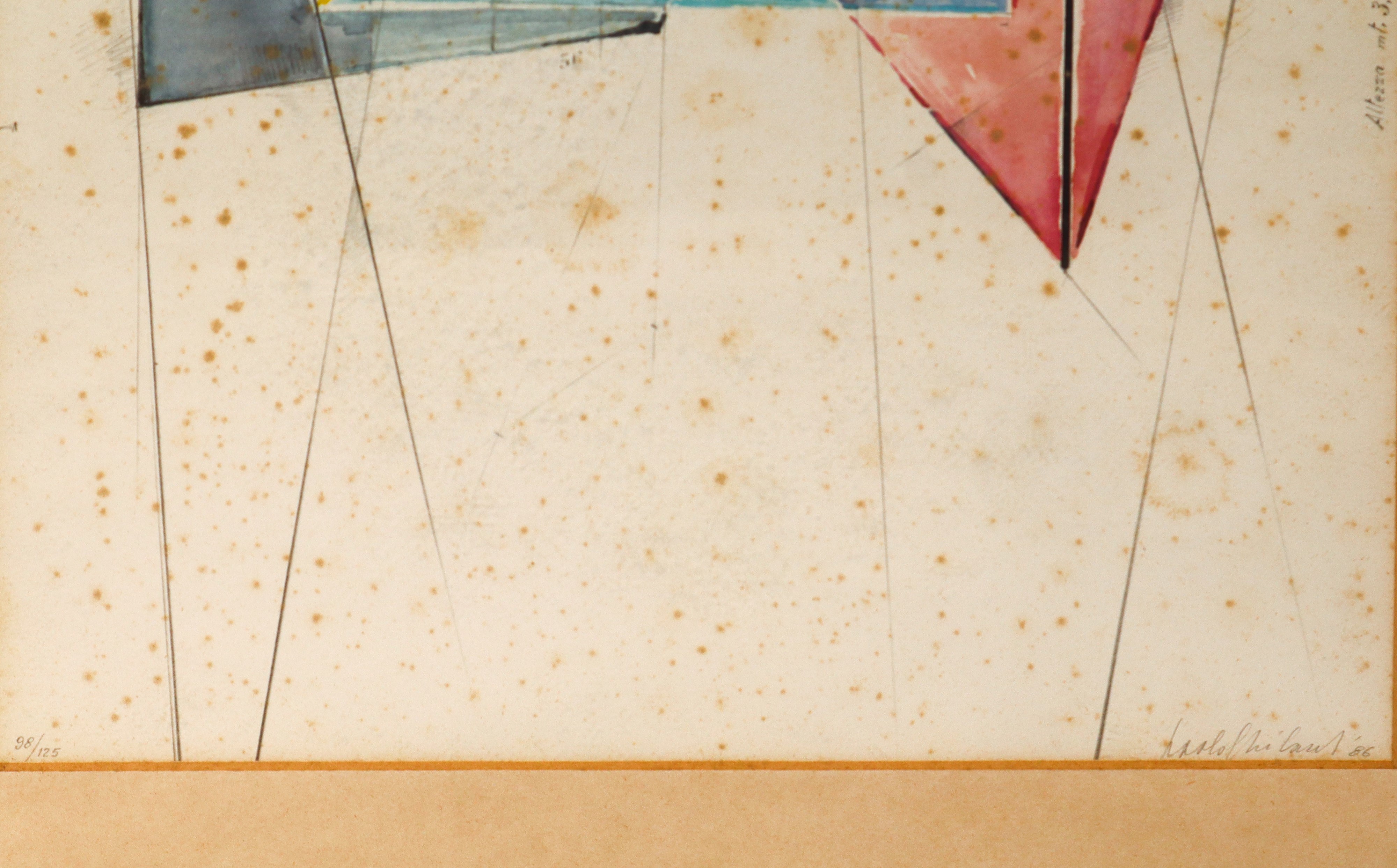 Disegno per scultura in vetro