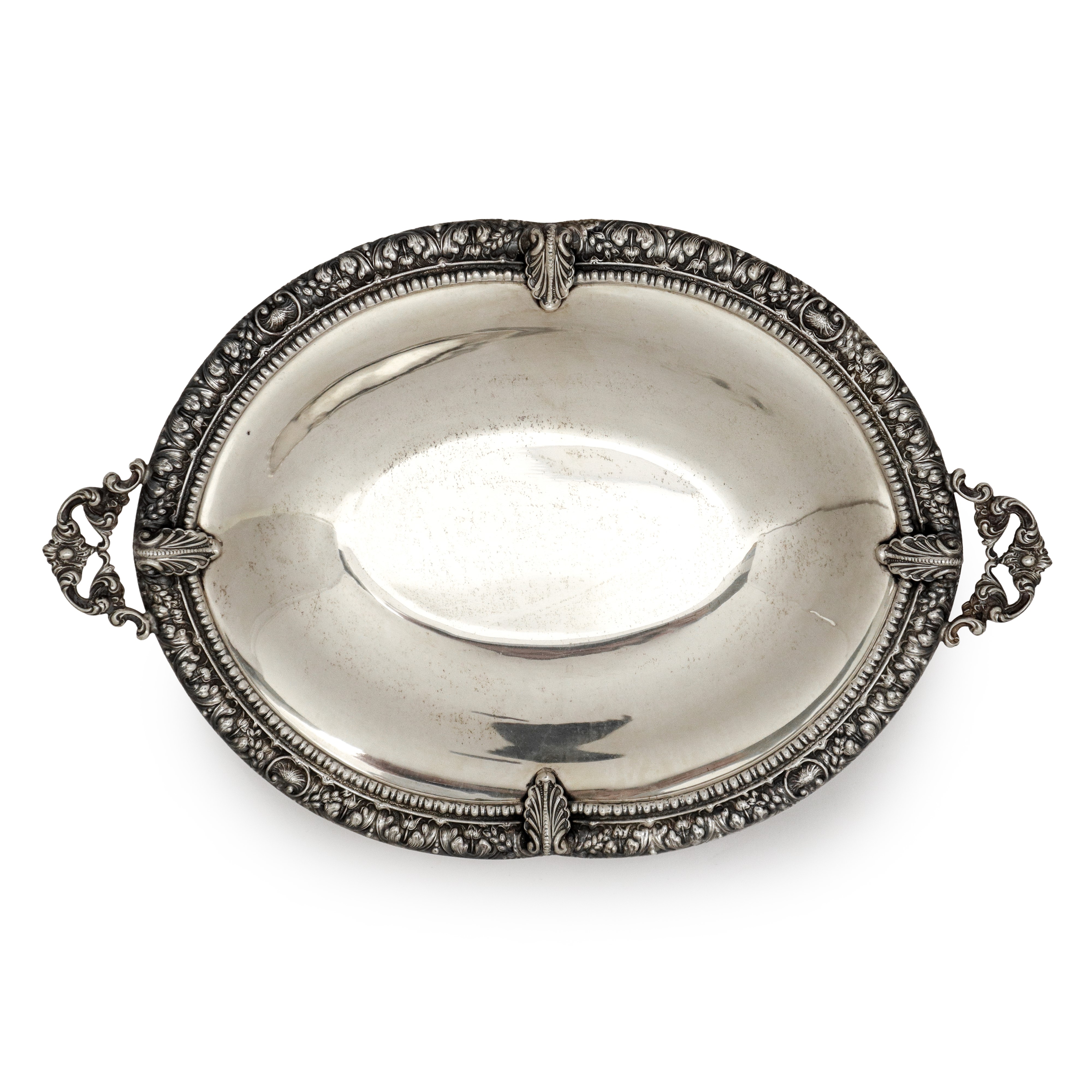 Porta cioccolatini in argento 800