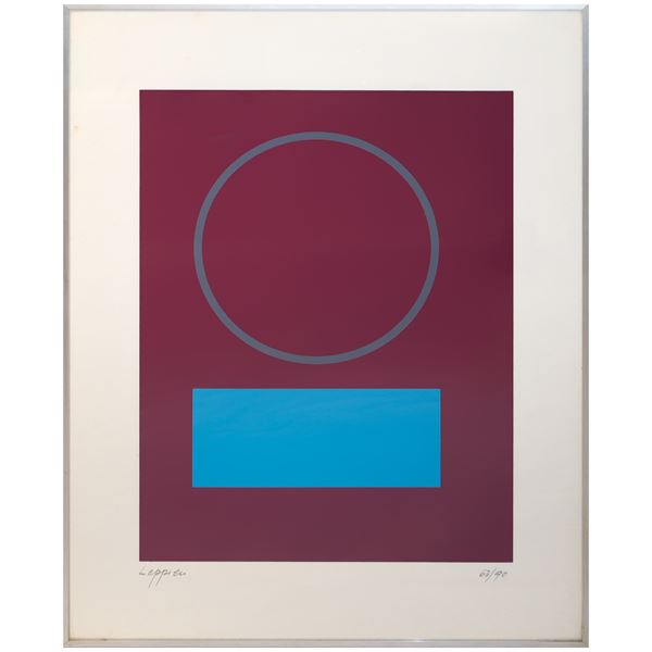 Jean  Leppien - Abstract composition