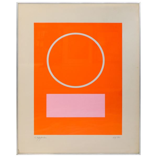 Jean  Leppien - Abstract composition