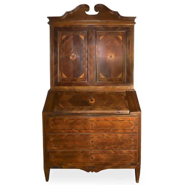 Double-body Louis XVI trumeau with flap