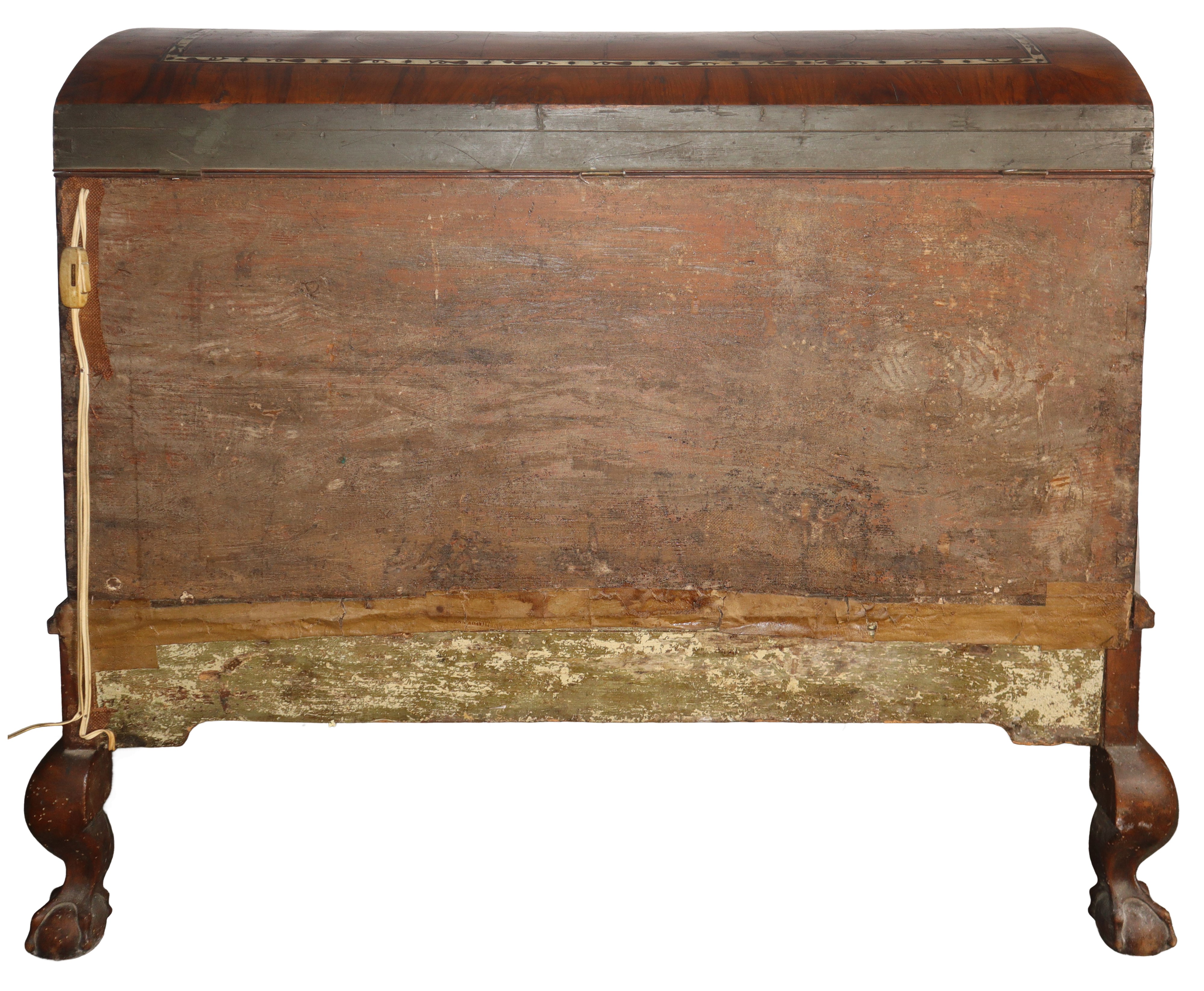 Baule Cassapanca in Radica di Noce